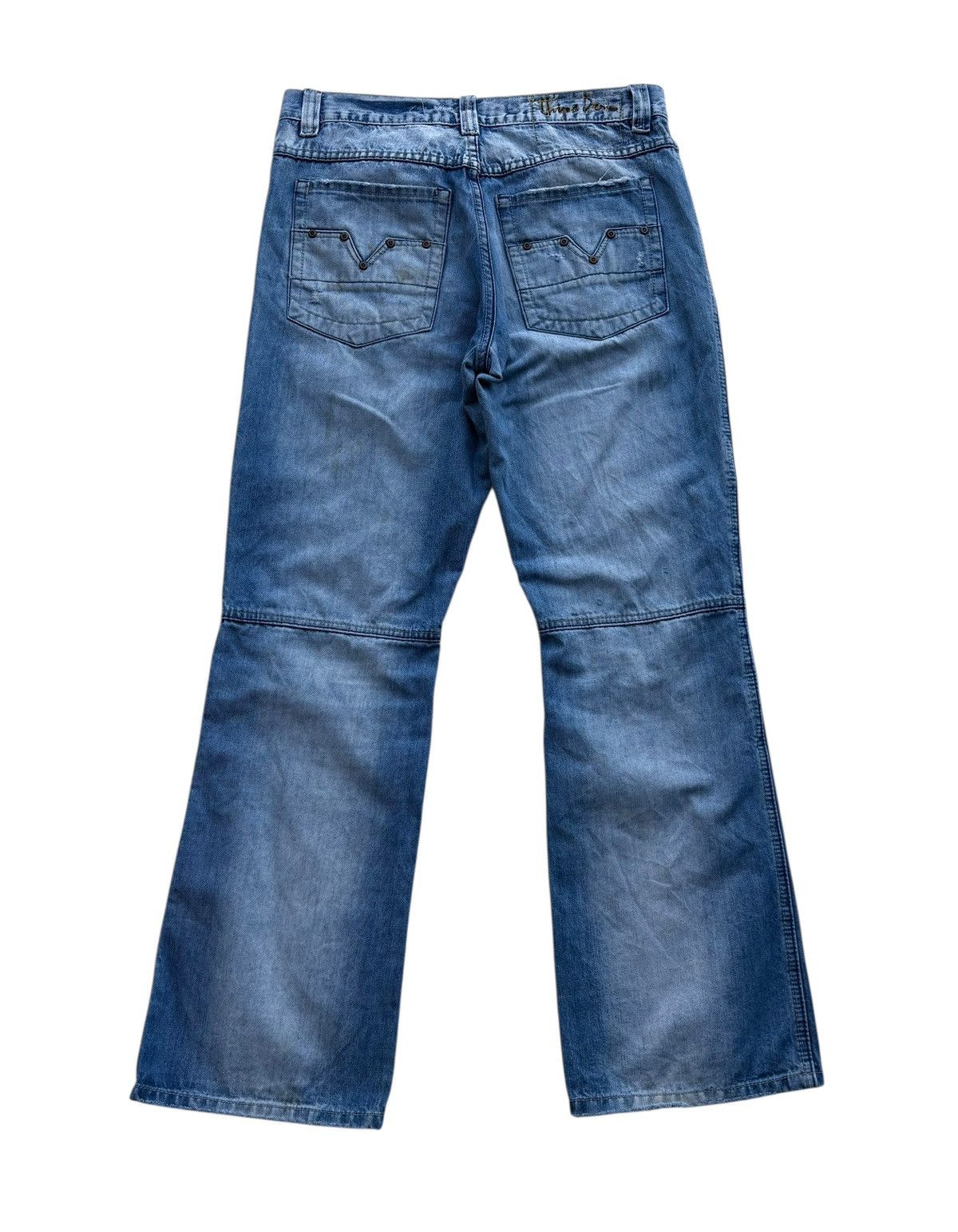Japanese Brand Eight 2 Nine Loose Rugged Streetwear Denim Size US 33 - 11 Thumbnail