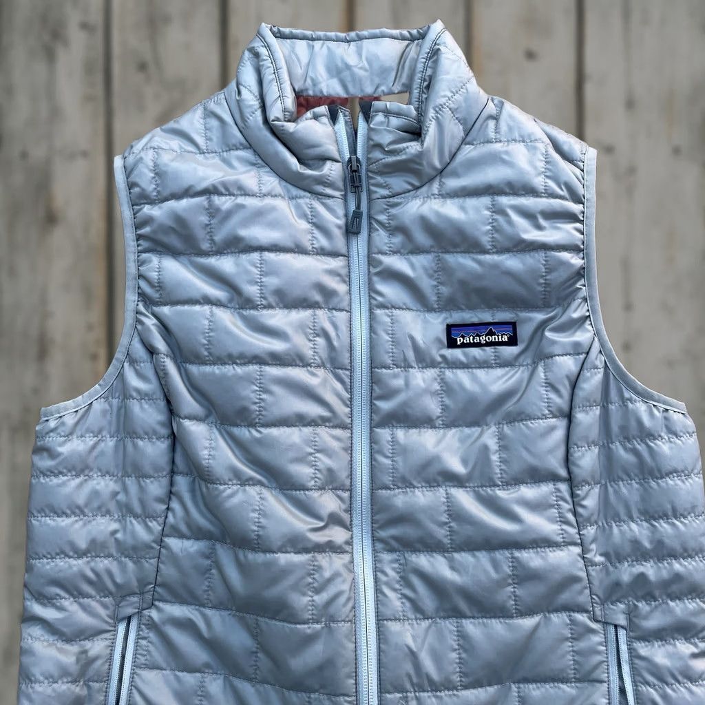 Patagonia VINTAGEPatagonia Womens Nano Puff Vest Sleet Green M Logo NWT 84247 Size M / US 6-8 / IT 42-44 - 1 Thumbnail