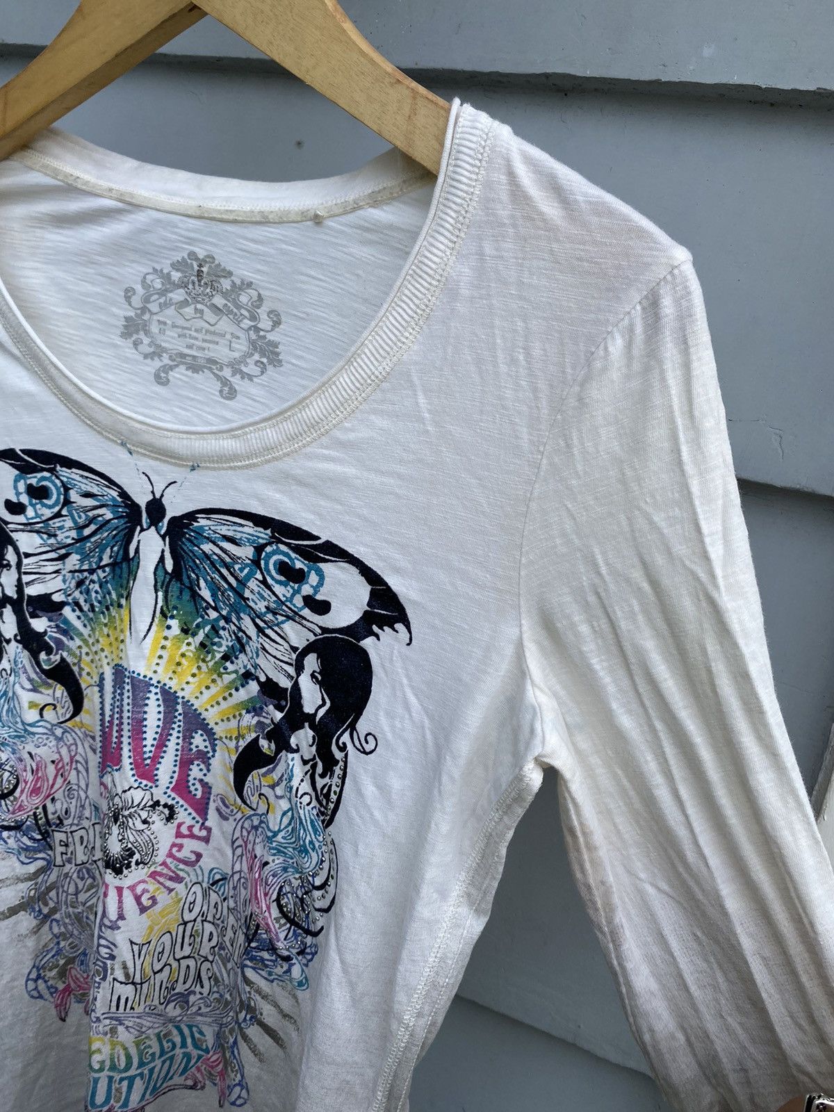 Esprit Esprit Psychedelic Graphic with Crazy Details & Crazy Design Size L / US 10 / IT 46 - 5 Thumbnail