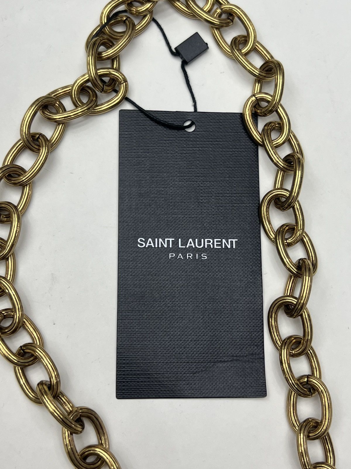 Saint Laurent Paris Saint Laurent Metal Chain Belt Size ONE SIZE - 4 Thumbnail