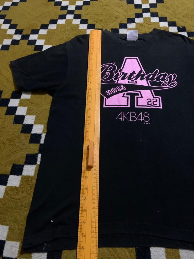 Vintage E30 AKB48 MINAMI TAKAHASHI BIRTHDAY SHIRT Idol Size US L / EU 52-54 / 3 - 2 Thumbnail