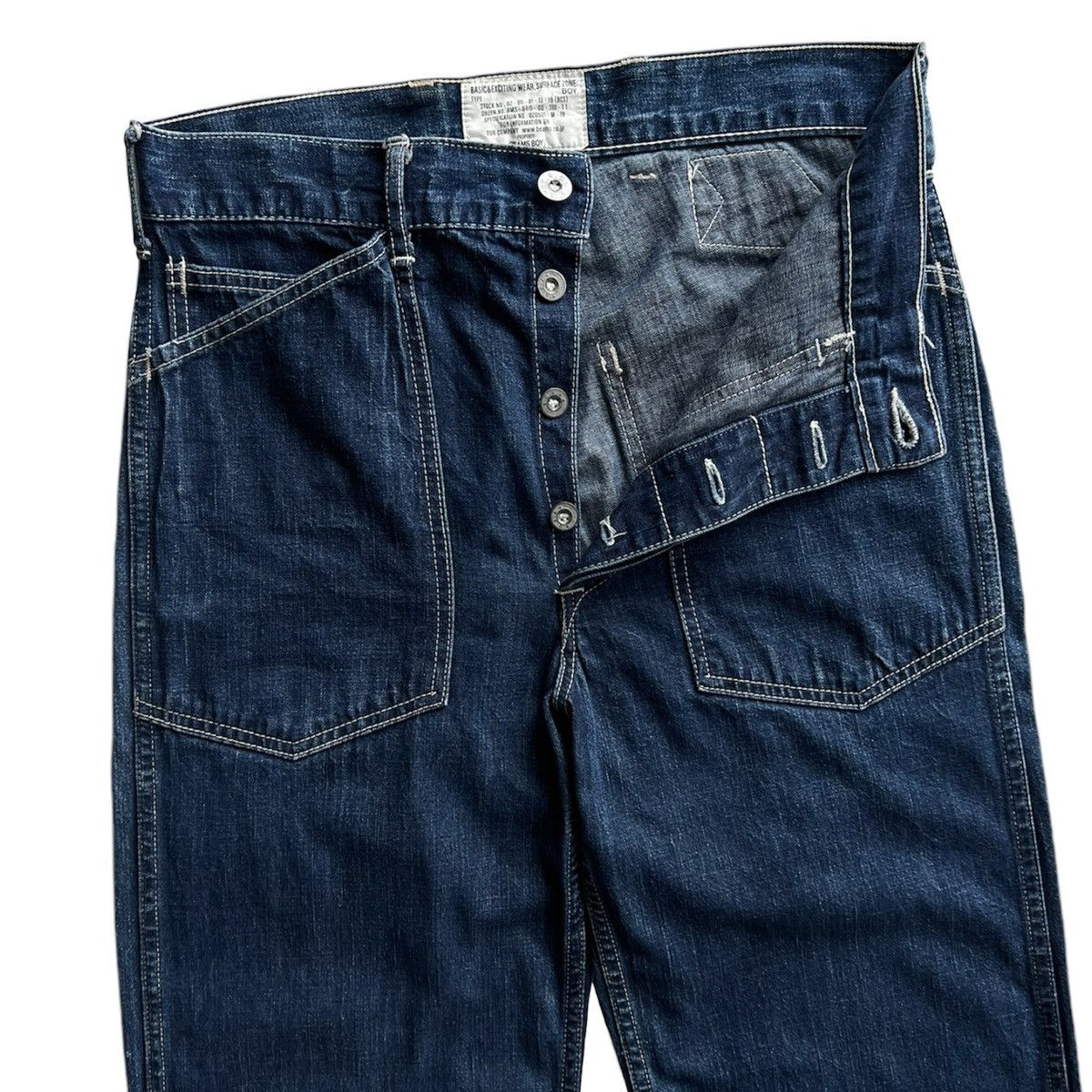 Beams Japan × Beams Plus BEAMSBOY US ARMY JEANS Size US 31 - 8 Thumbnail