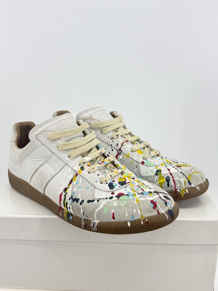 Maison Margiela GAT Low Paint Splatter Size US 10 / EU 43 - 2 Thumbnail