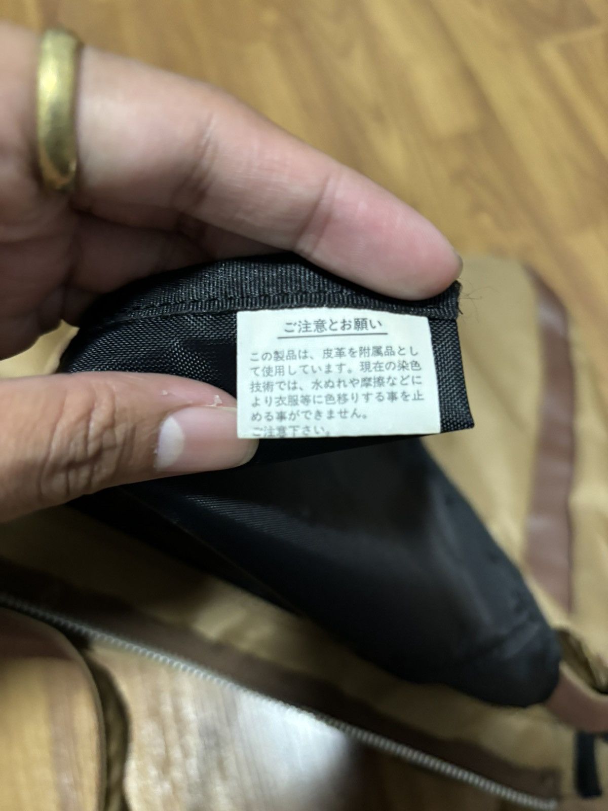 If Six Was Nine Rare Yohji Yamamoto Y’SACCS Tote Bag Size ONE SIZE - 11 Thumbnail