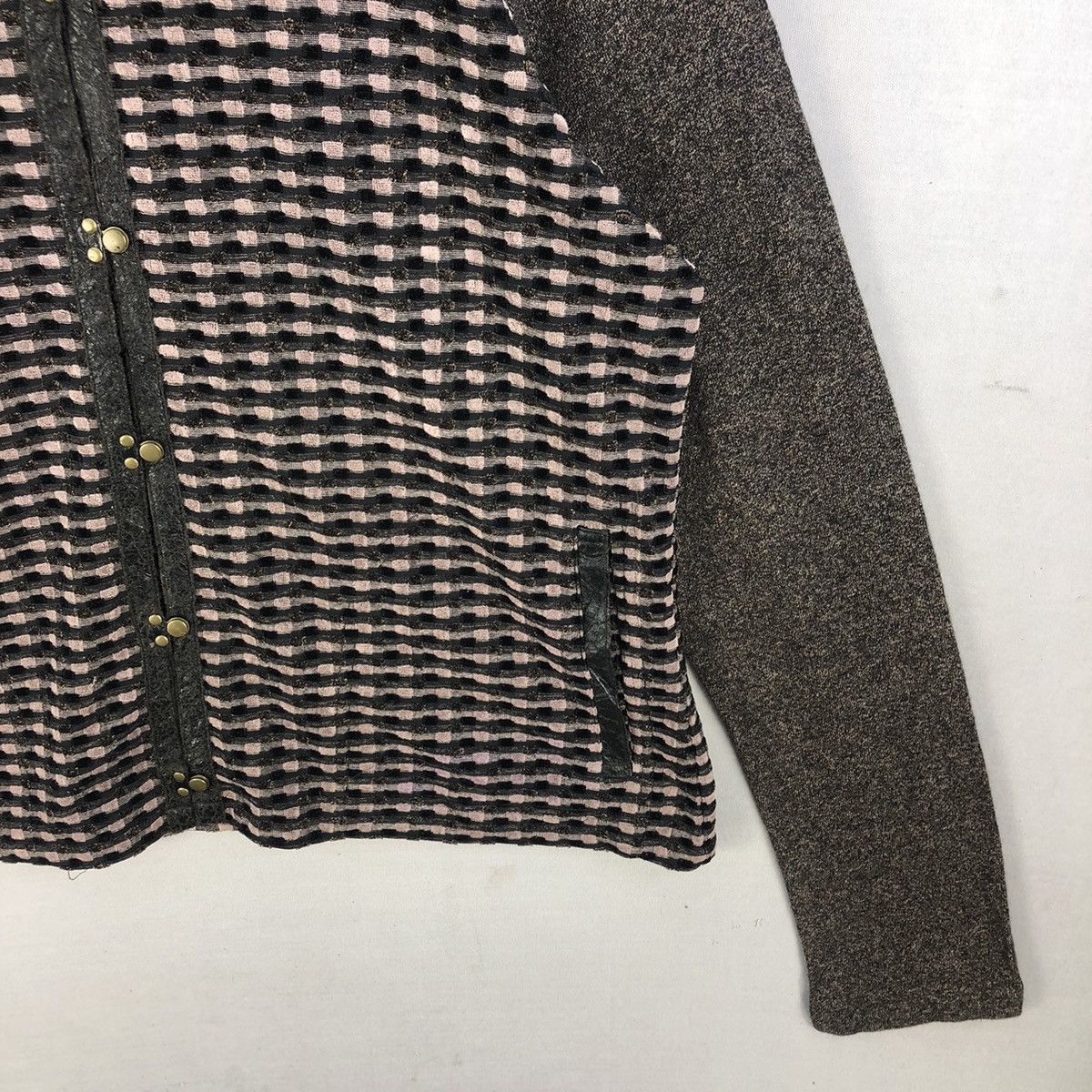 Hiroko Koshino Homme Vintage 1990s Hiroko Koshino Japan Unique Hooded Jacket Size S / US 4 / IT 40 - 3 Thumbnail