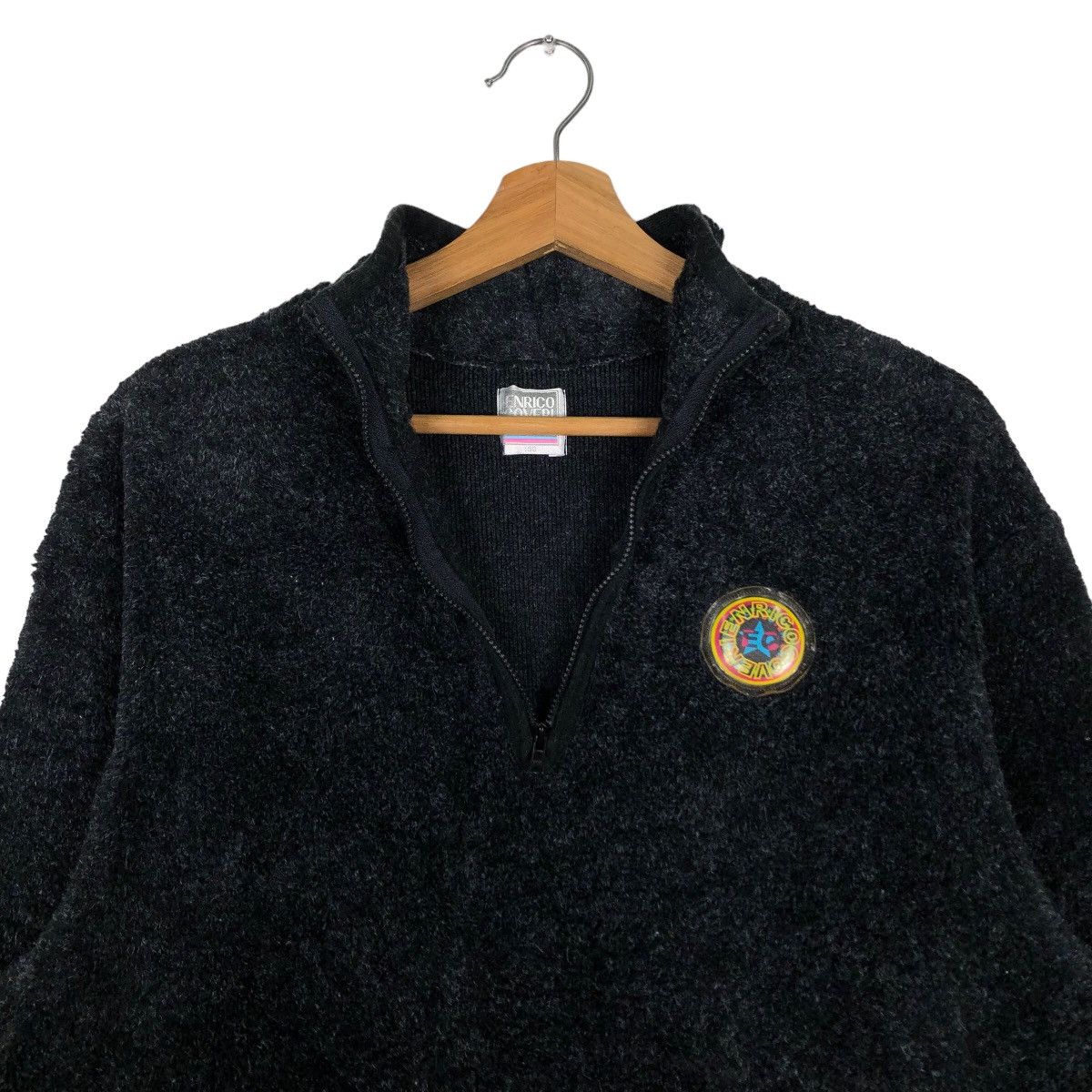 Japanese Brand 🔥Vintage Mohair Chore Jacket Enrico Coveri Size US M / EU 48-50 / 2 - 10 Thumbnail