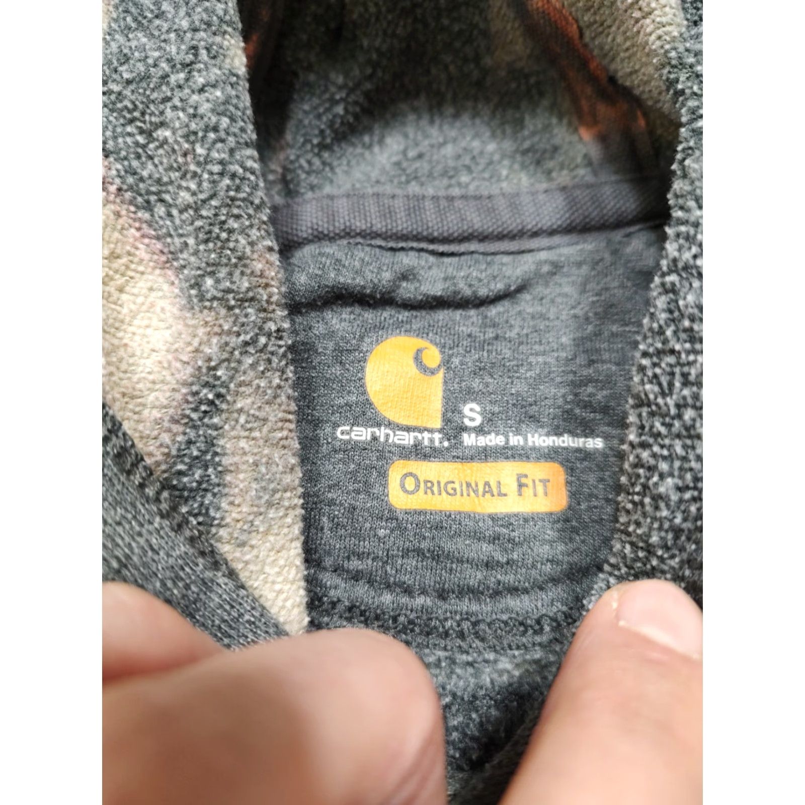 Carhartt Carhartt Hoodie Mens Small Gray Logo Sweatshirt Acid Wash Tie Dye 1 Of 1 Size US S / EU 44-46 / 1 - 4 Thumbnail