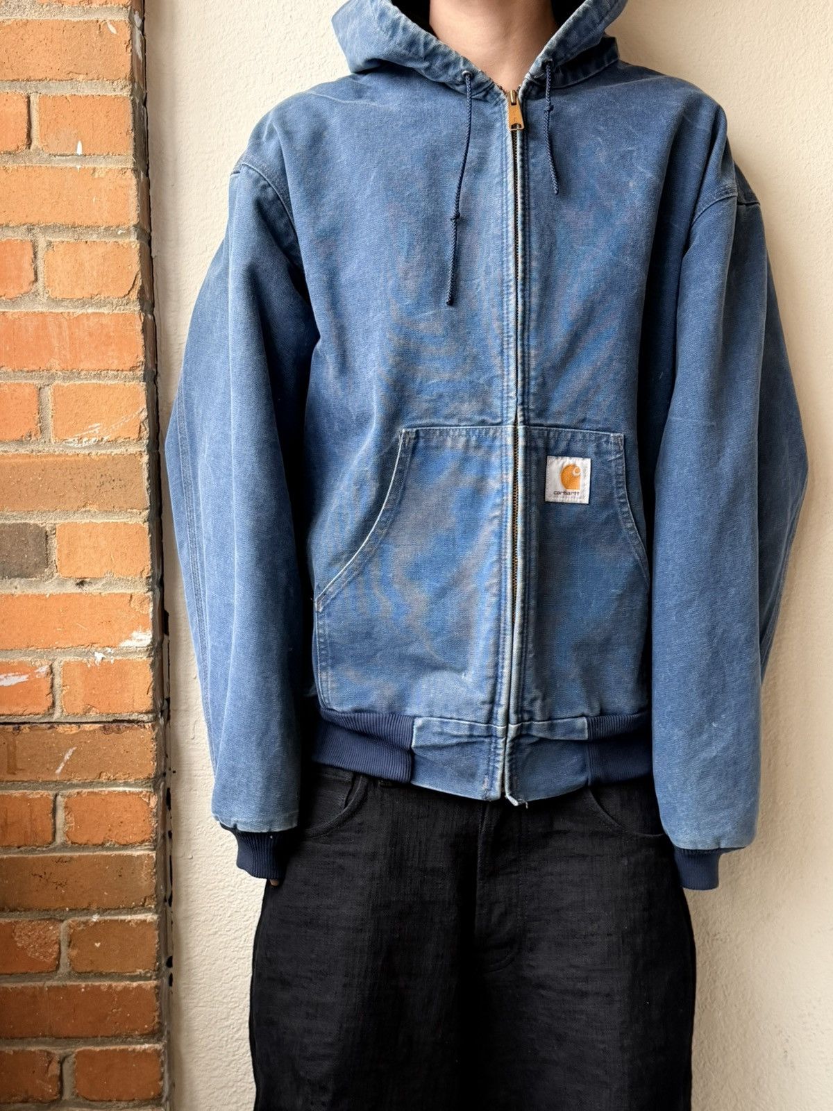 Carhartt Carhartt Distressed Work Wear Jacket Size US XL / EU 56 / 4 - 1 Thumbnail