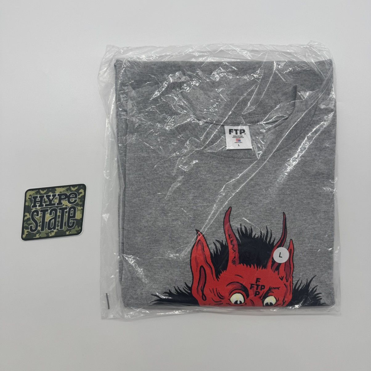 Fuck The Population FTP Krampus Tee Heather Gray Size US L / EU 52-54 / 3 - 1 Thumbnail