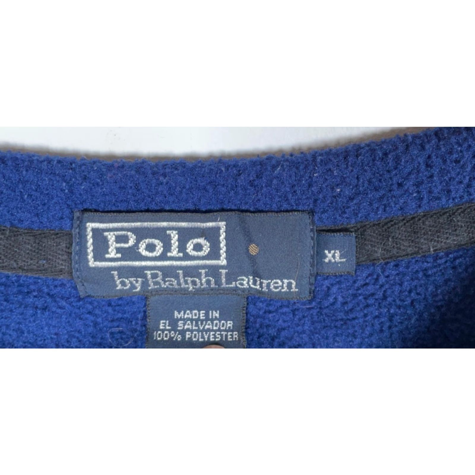 Polo Ralph Lauren Polo Ralph Lauren Fleece Sweatshirt Adult XL Blue Crewneck Solid Relaxed Fit Size US XL / EU 56 / 4 - 3 Thumbnail