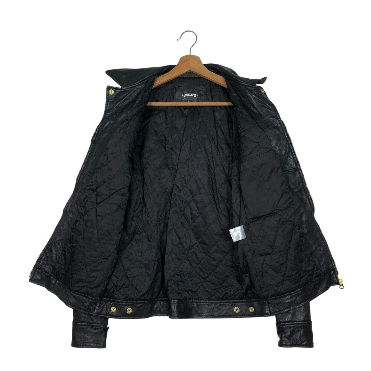 Japanese Brand 🔥VINTAGE BIKER LEATHER JACKET JOHN’S JAPAN ISSEY MIYAKE Size US M / EU 48-50 / 2 - 15 Thumbnail