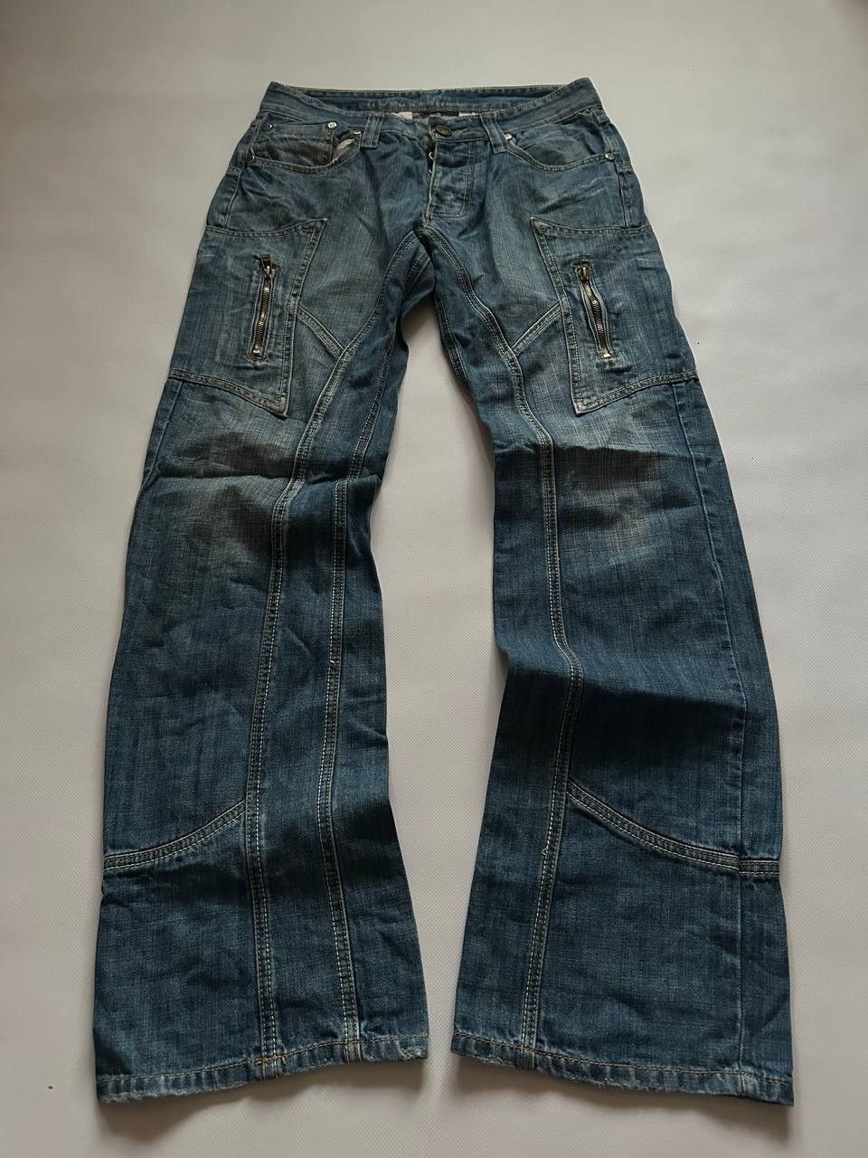 Pre-owned Hysteric Glamour X If Six Was Nine Ifsixwasnine Style Y2k Baggy Jeans Japanese In Blue