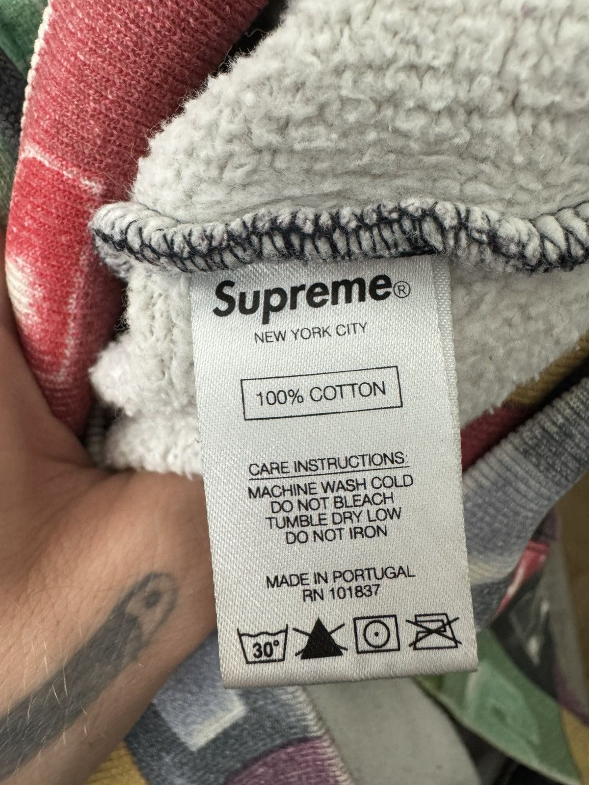Supreme FW20 Supreme Blocks Hoodie Skate Streetwear Fullprint Rare Size US M / EU 48-50 / 2 - 5 Thumbnail