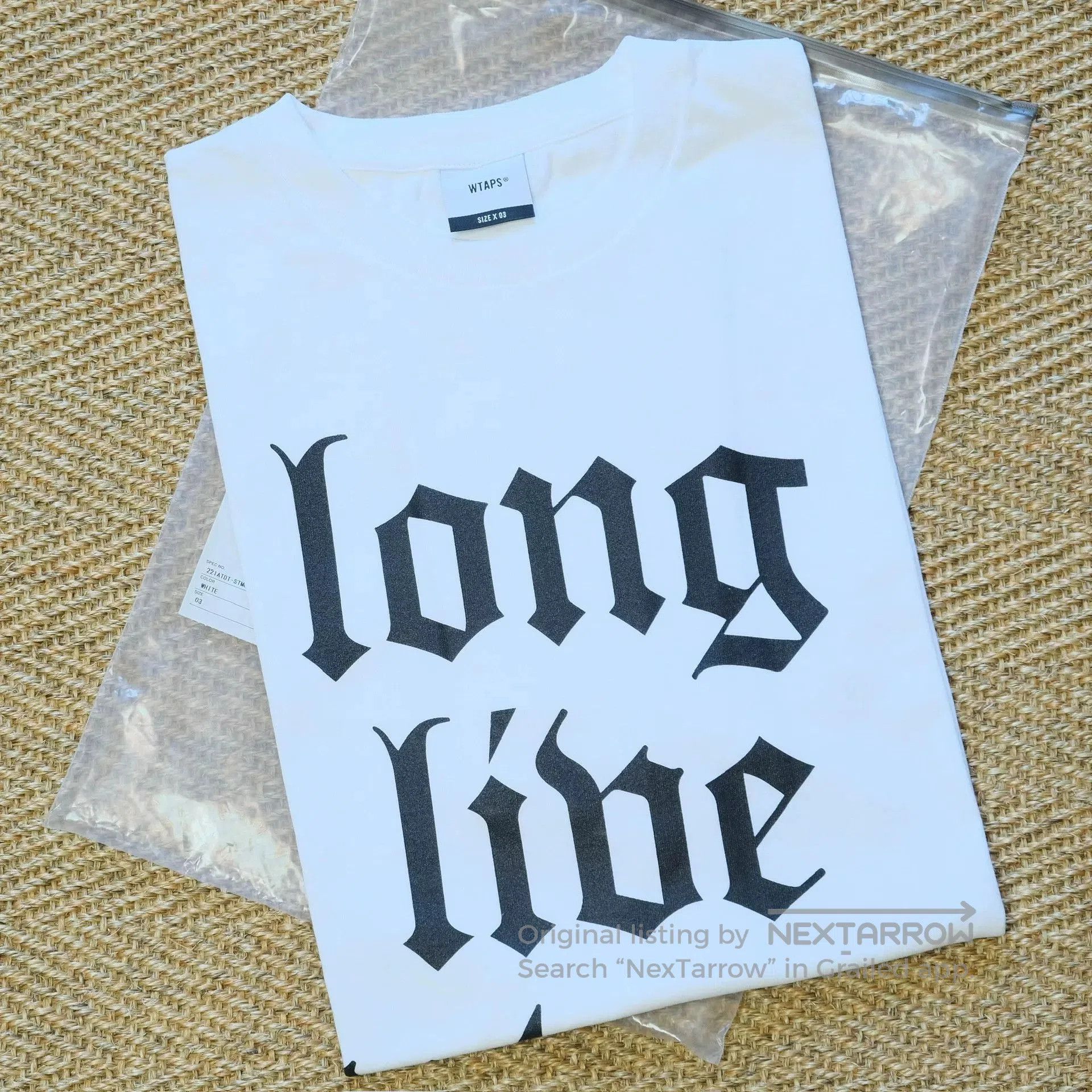 Wtaps wtaps long live short sleeve t-shirt. Size US L / EU 52-54 / 3 - 2 Thumbnail