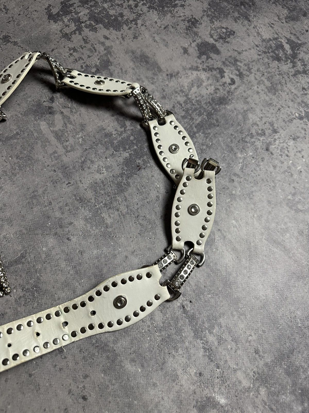 If Six Was Nine Vintage If Six Was Nine Style Belt Y2K White Size ONE SIZE - 3 Thumbnail