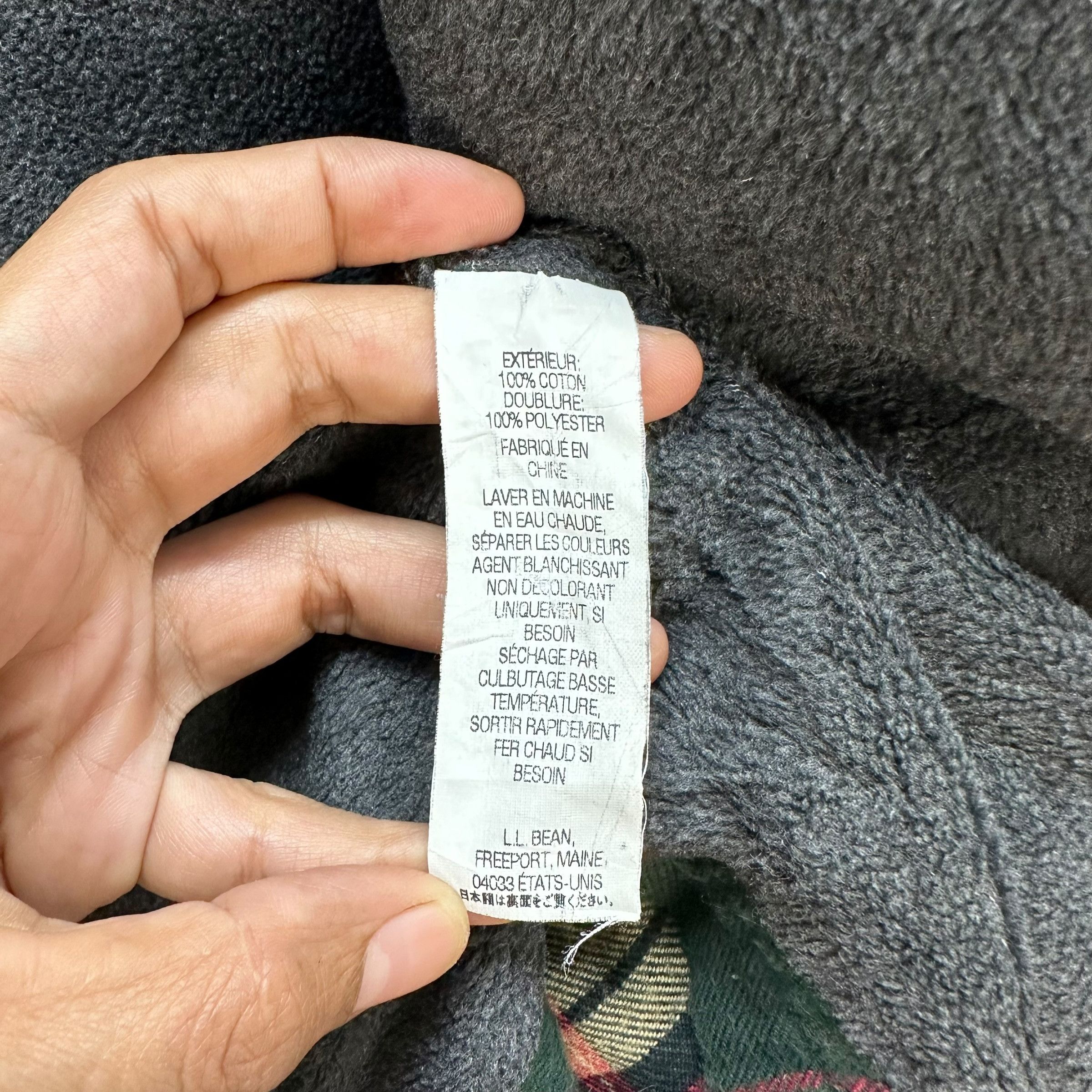 L.L. Bean Vintage L.L. BEAN Checked Flannel Jacket #125-1476 Size US M / EU 48-50 / 2 - 9 Thumbnail