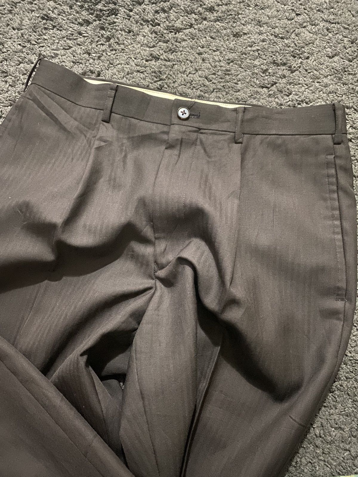 Japanese Brand × Takeo Kikuchi × Vintage Vintage Takeo Kikuchi Slack Pants Black Size US 30 / EU 46 - 5 Thumbnail