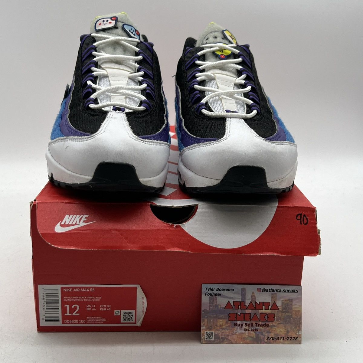 Nike Air max 95 kaomoji Size US 12 / EU 45 - 2 Thumbnail