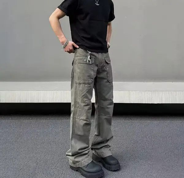 VIBE Y2K Fashionable Cargo Pants Size US 30 / EU 46 - 4 Thumbnail
