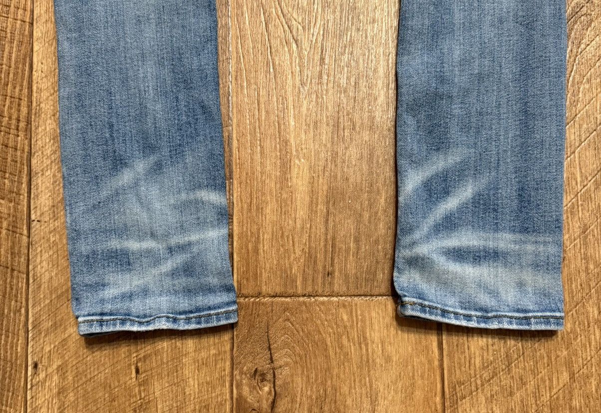 Amiri Amiri Ripped Light Blue Jeans Slim Fit Denim Pants Size US 31 - 16 Thumbnail