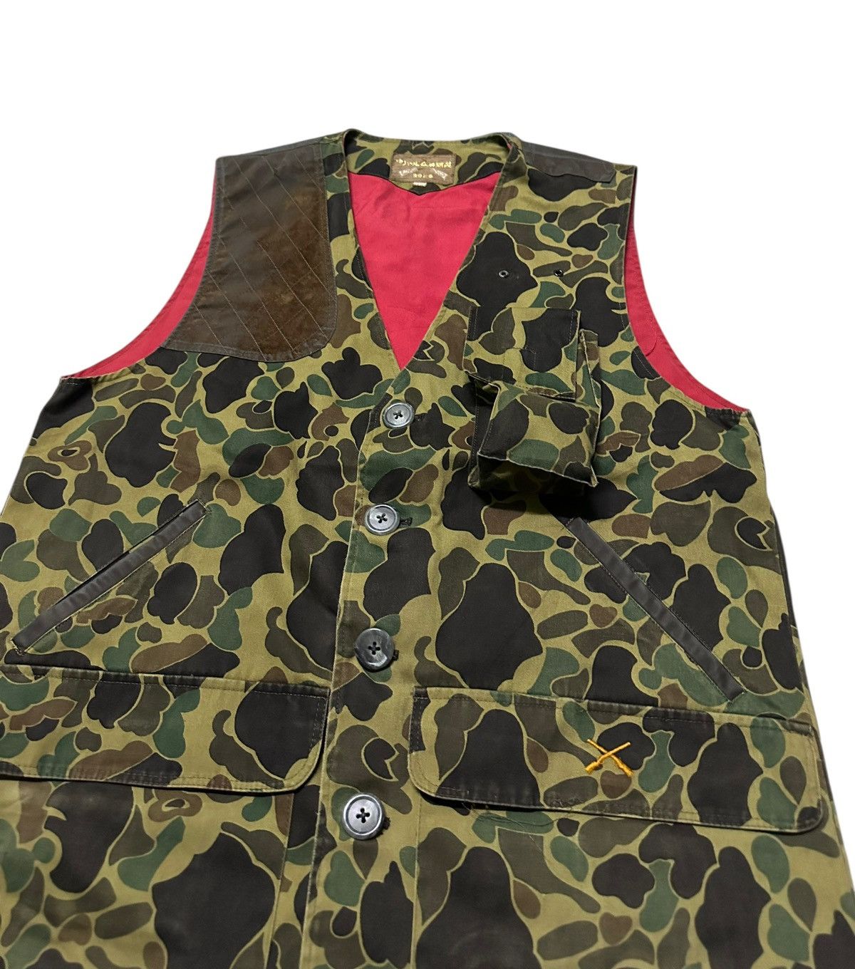 Vintage Vintage 70s Camo vest Size US M / EU 48-50 / 2 - 3 Thumbnail