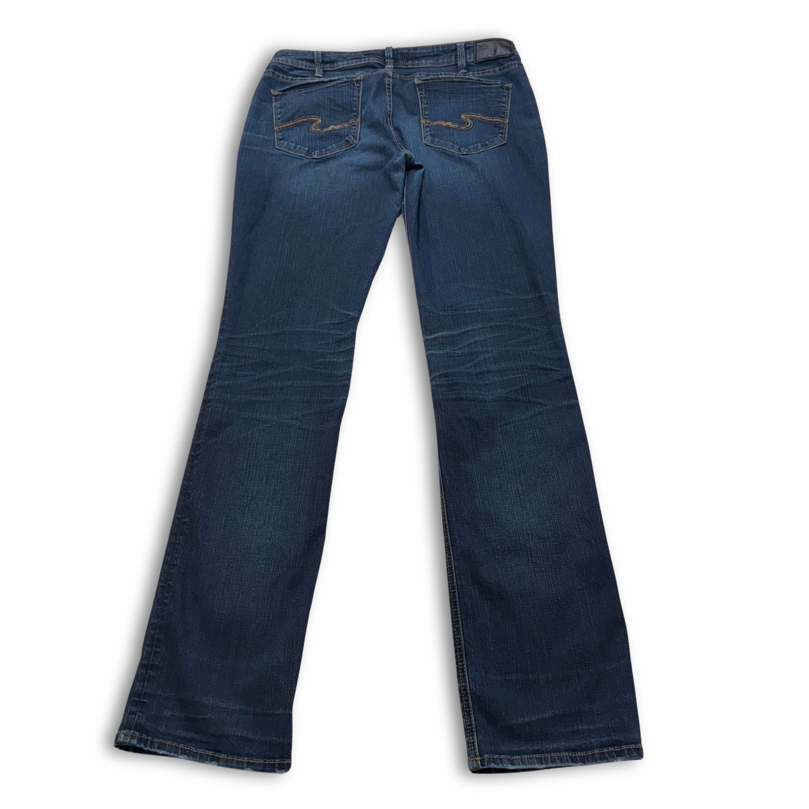 Silver Jeans Co. Silver Jeans Co. Aiko Mid Rise Straight Leg Jeans | 32x34 Size 32" / US 10 / IT 46 - 2 Thumbnail