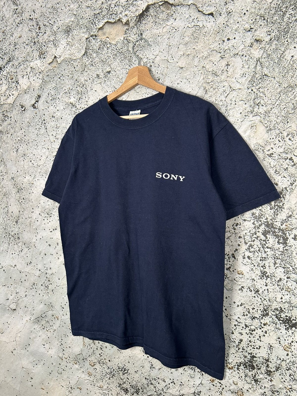 Sony Sony 90s Vintage Graphic Tee Streetwear Japanese Hype Size US M / EU 48-50 / 2 - 2 Thumbnail
