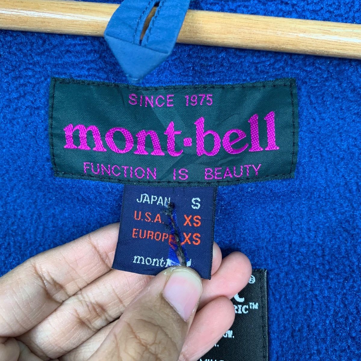 Montbell MONT-BELL Polartec Series 200 Jacket #0258-C12 Size US XS / EU 42 / 0 - 19 Thumbnail