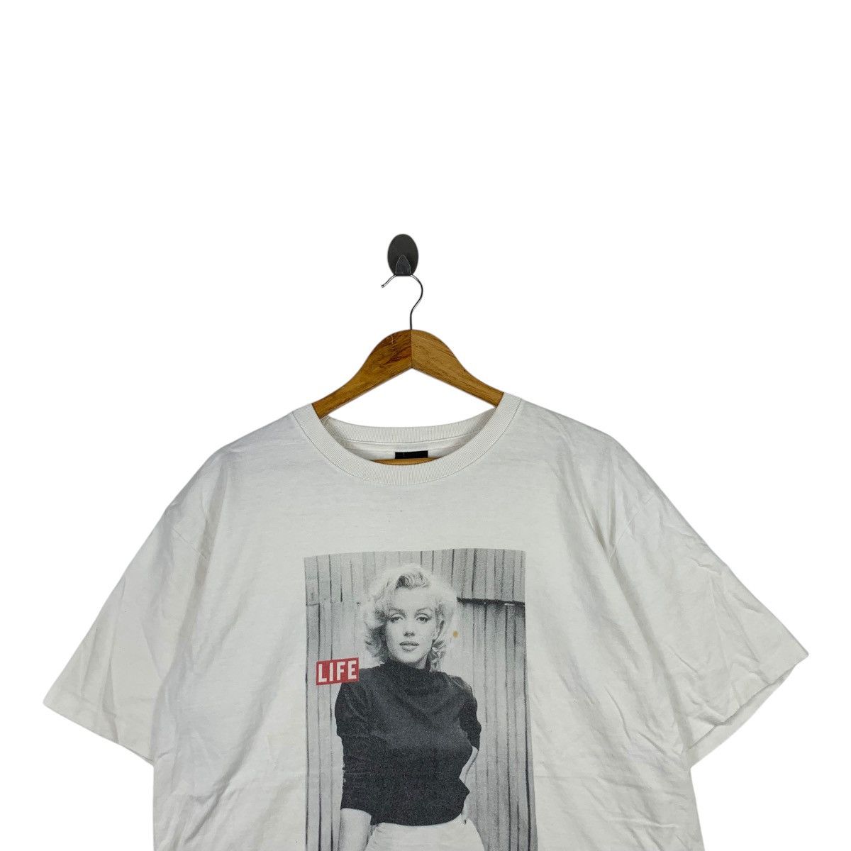 Marilyn Manson Vintage MARILYN MONROE FOTOFOLIO Alfred Eisenstaedt Tee Size L / US 10 / IT 46 - 2 Thumbnail