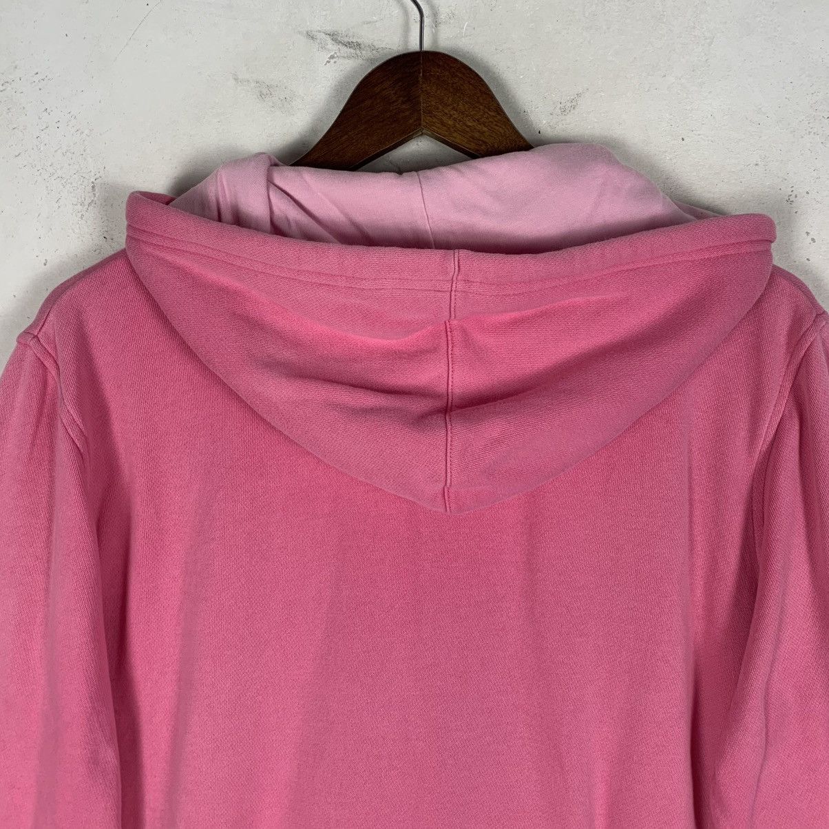 Vintage official University of Oxford pink hooded sweatshirt. Size M / US 6-8 / IT 42-44 - 8 Thumbnail