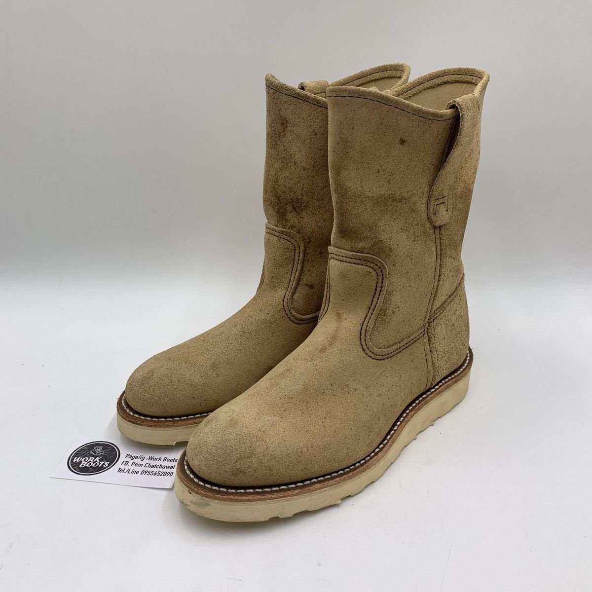 Red Wing Redwing 8168 suede sz.5D Grailed