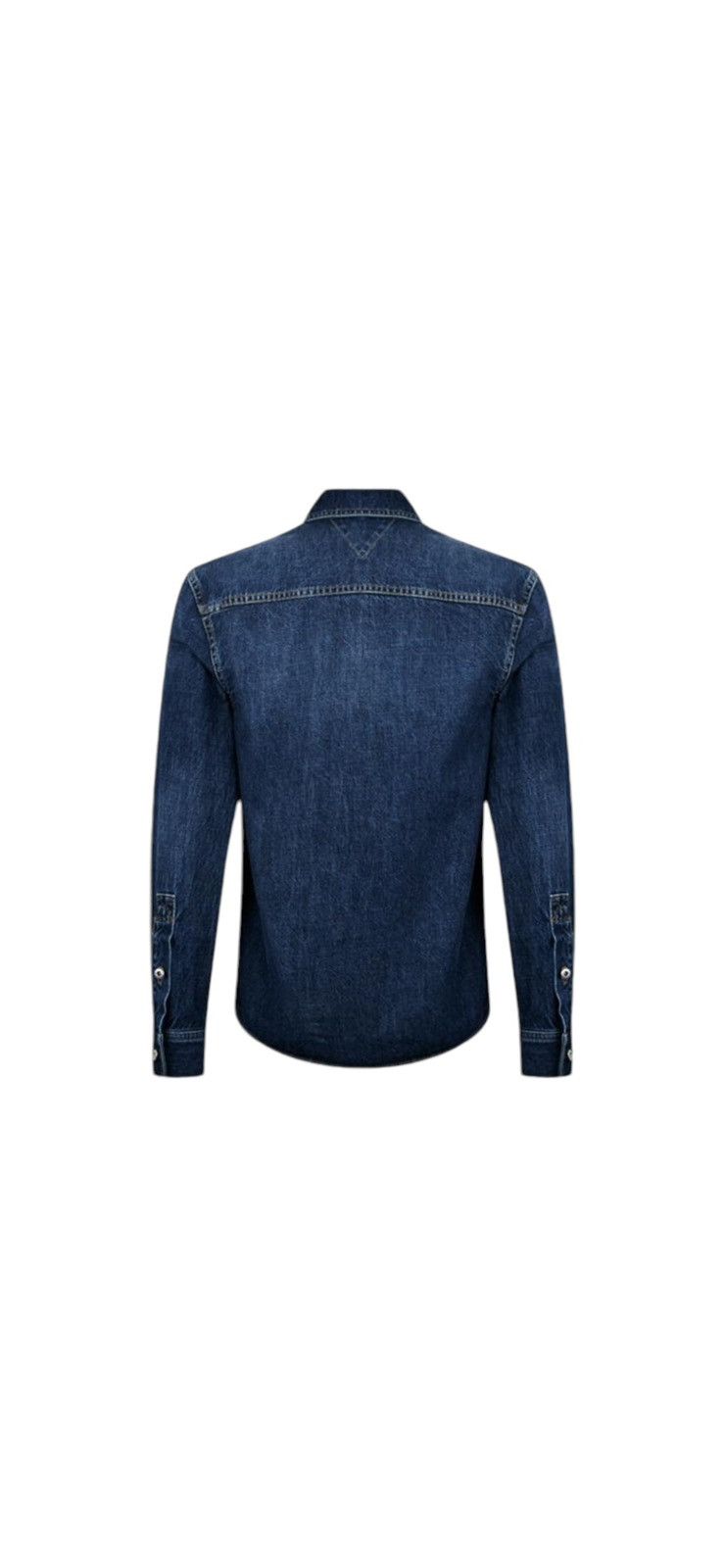 Bottega Veneta BOTTEGA VENETA DARK WASH DENIM SHIRT Size US XL / EU 56 / 4 - 2 Thumbnail