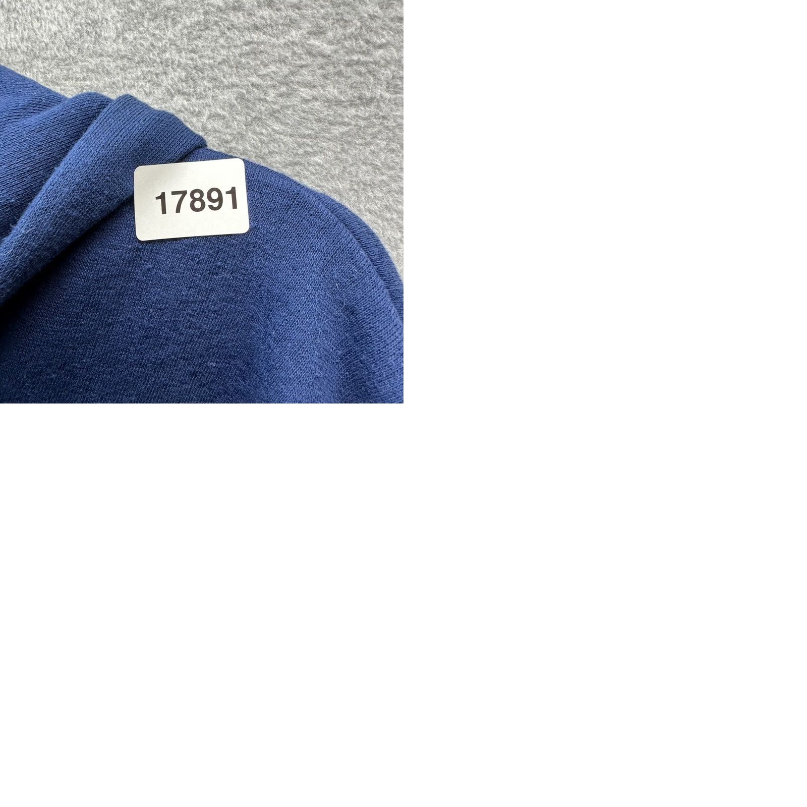Vintage VINTAGE Grandparent Hoodie Adult Medium Blue Full Zip Thermal Mens Sweater 70s Hoodie Size US M / EU 48-50 / 2 - 9 Thumbnail