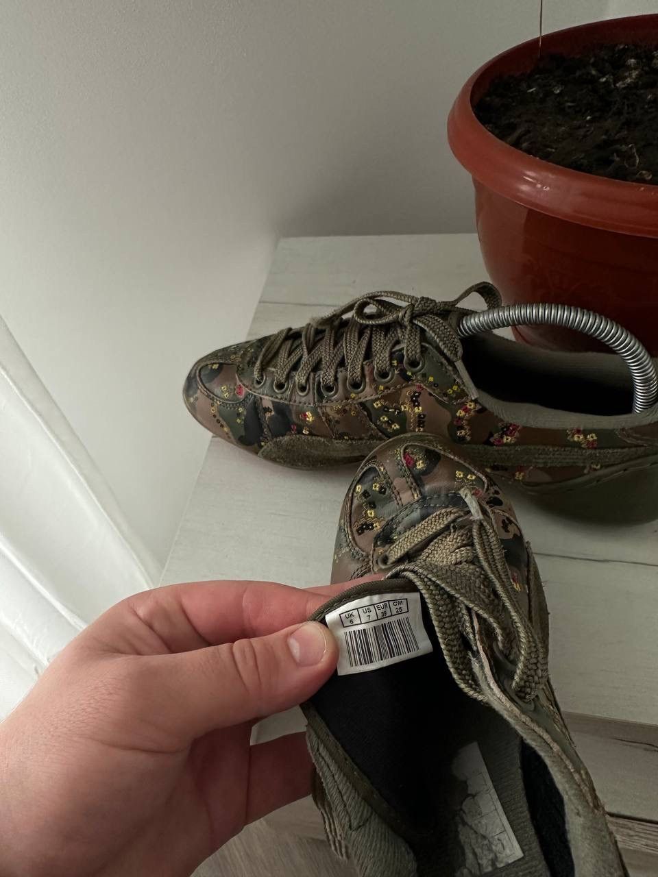 Maison MIHARA YASUHIRO Vintage Miharayasuhiro Puma Camo Floral Sneakers Size US 7 / EU 40 - 13 Thumbnail