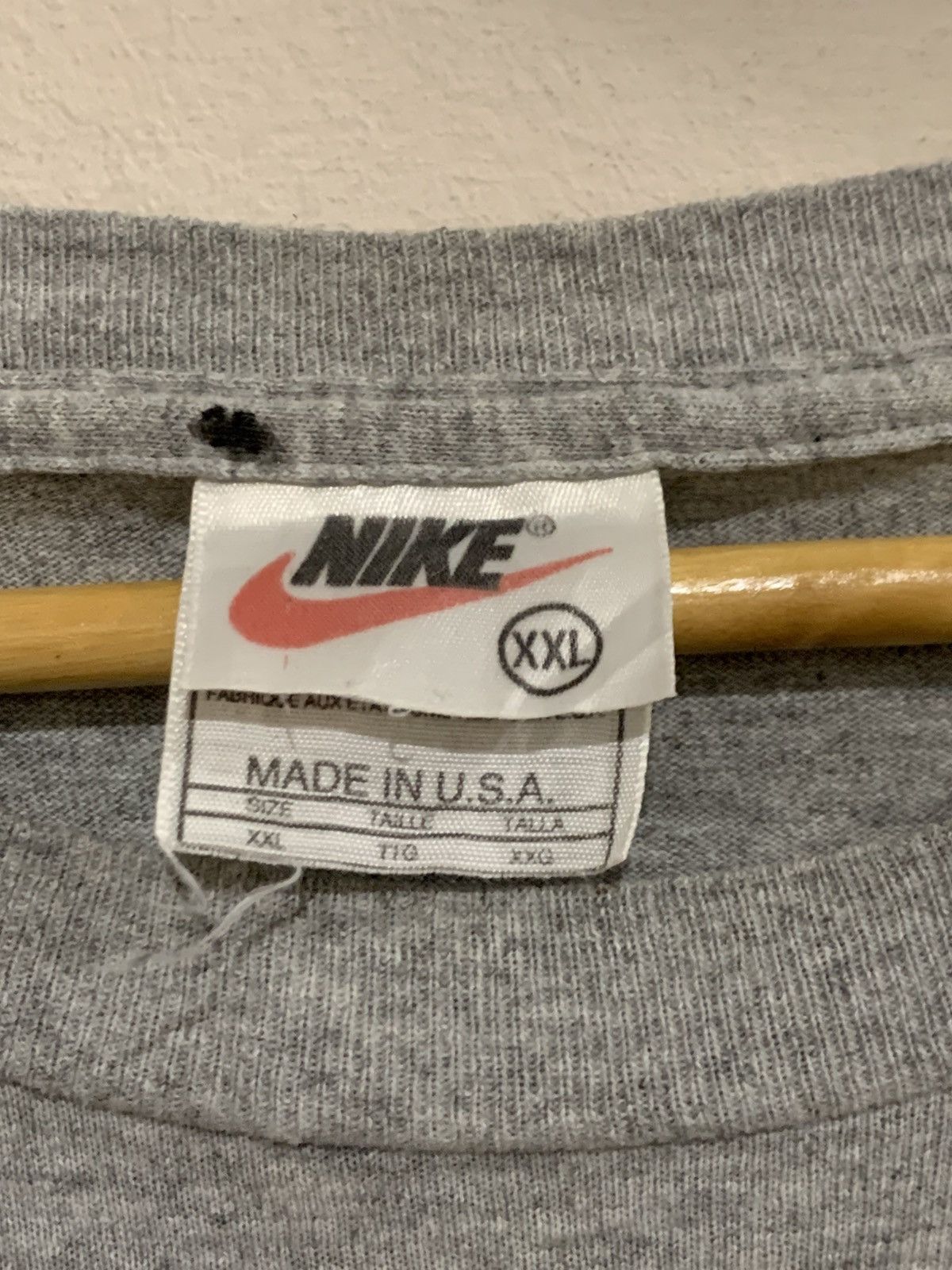 Jordan Brand Vintage 90’s Nike Air Jordan Big Face Just Do It tee Size US XXL / EU 58 / 5 - 4 Thumbnail