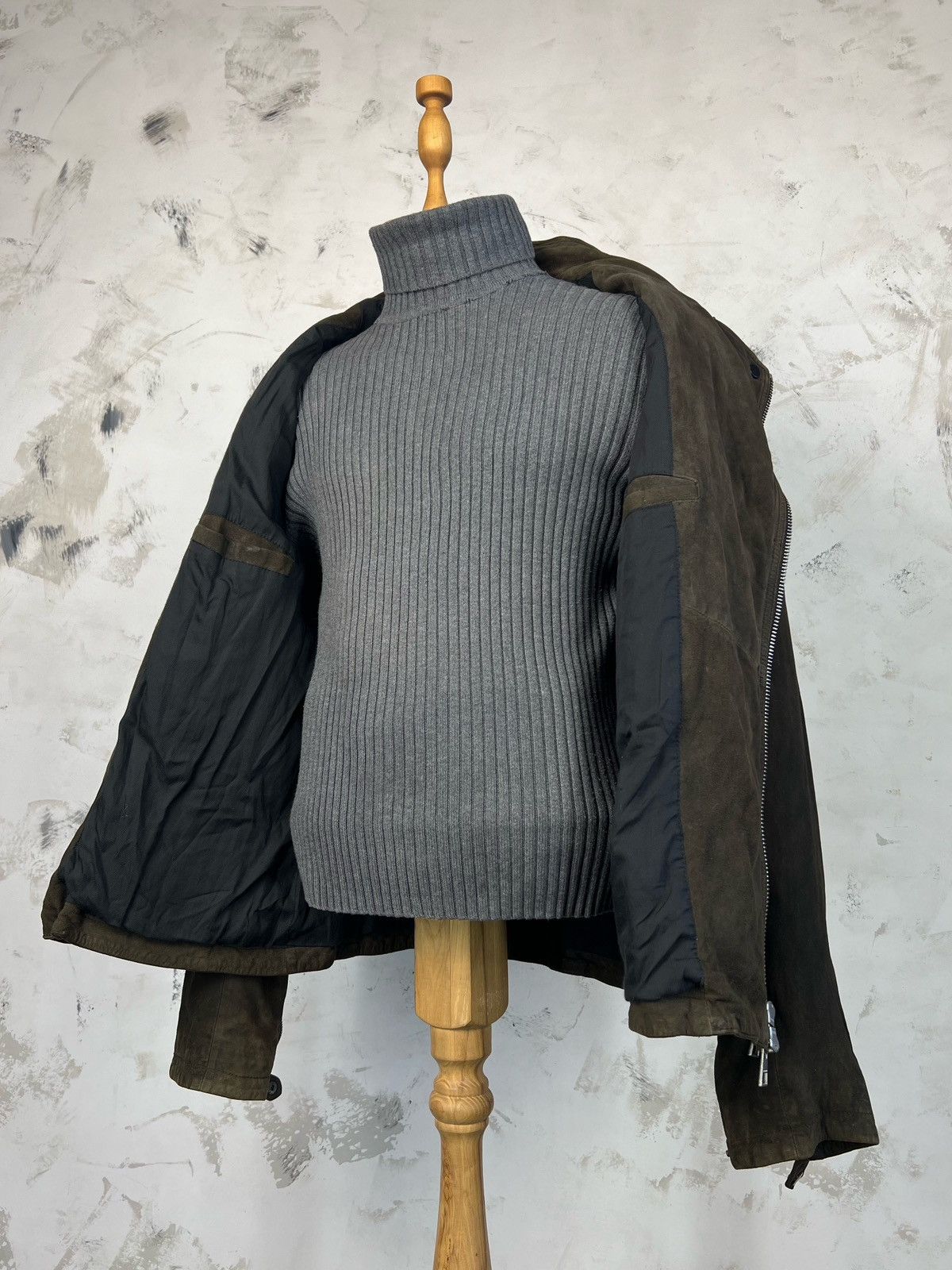 Allsaints Allsaints Suede Biker Jacket Size XL – XXL Size US XXL / EU 58 / 5 - 8 Thumbnail