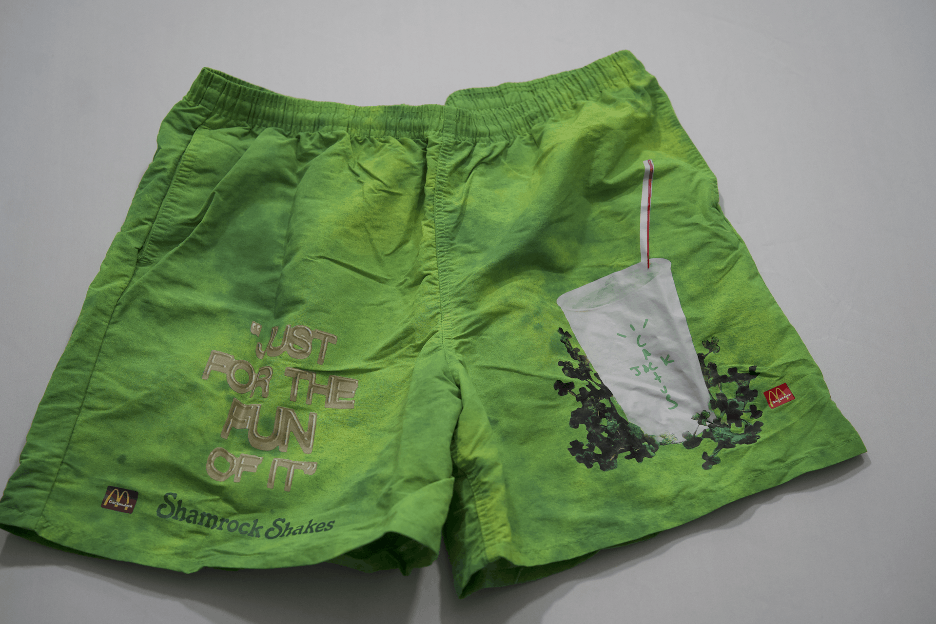 Travis Scott Shamrock Shake newest Shorts