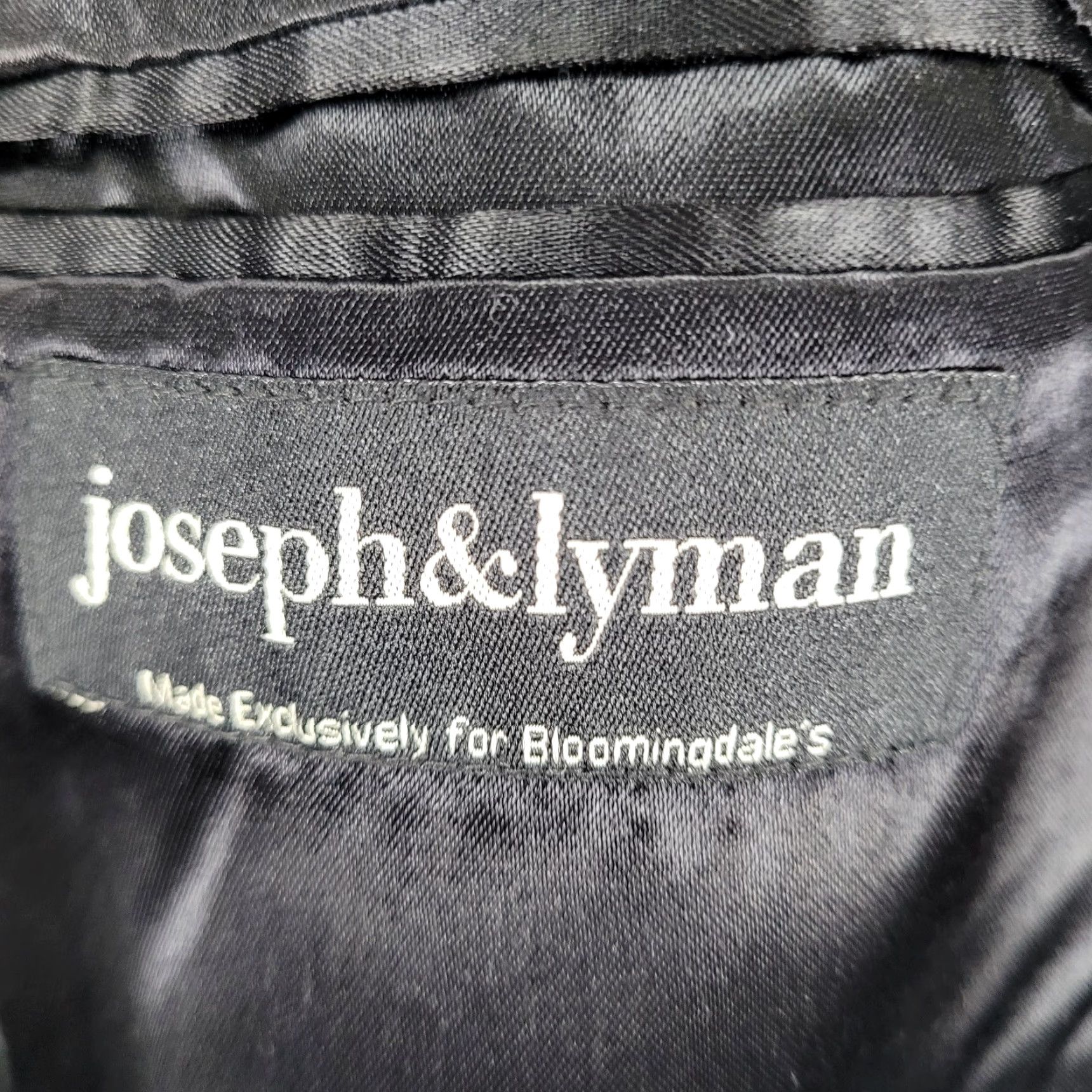 Joseph VINTAGE Joseph & Lyman Black Cashmere Overcoat Size Large Classic Mens Size US L / EU 52-54 / 3 - 3 Thumbnail