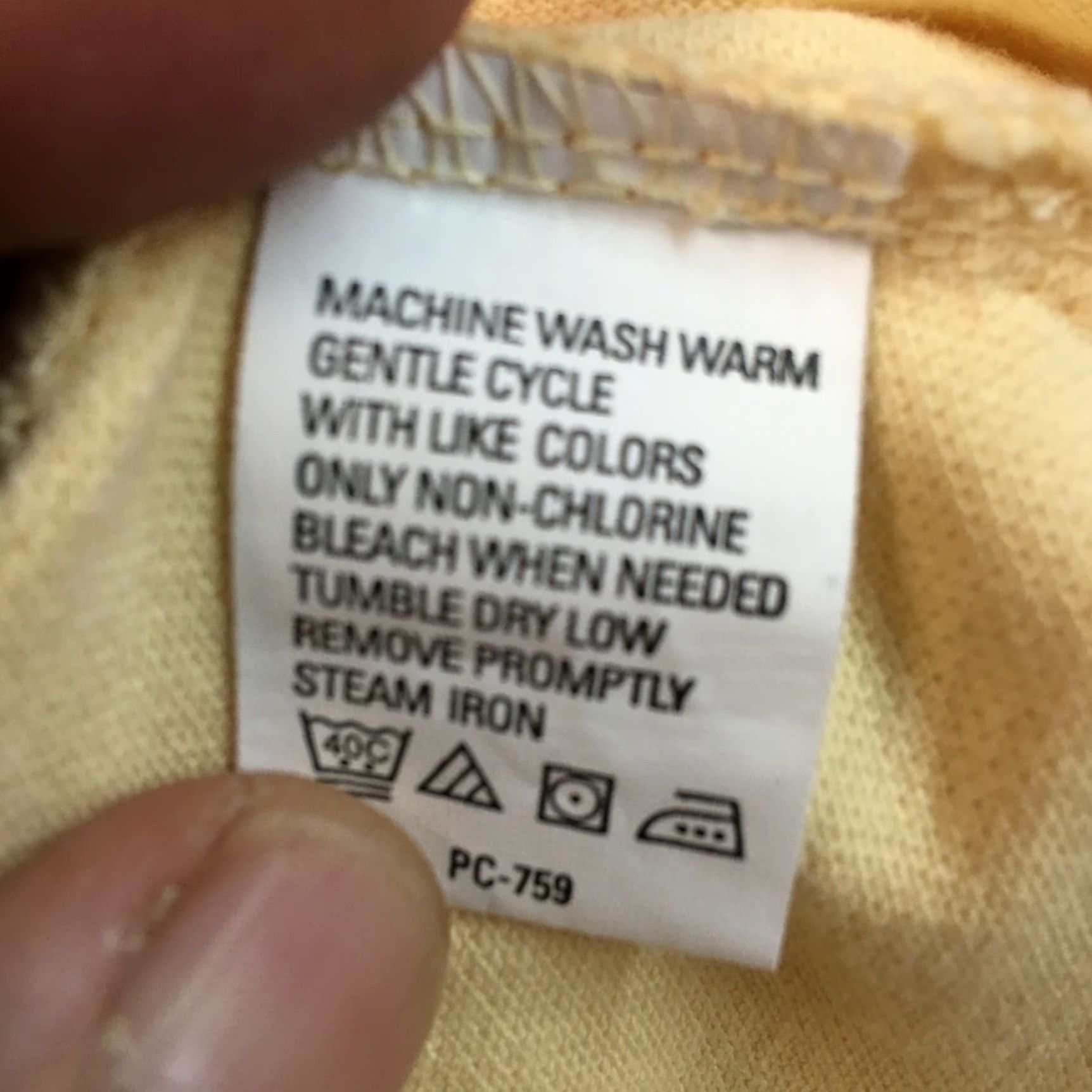 Izod Izod Mens Polo T Shirt Short Sleeves Collared Pullover Classic Yellow XXL Size Size US XXL / EU 58 / 5 - 7 Thumbnail