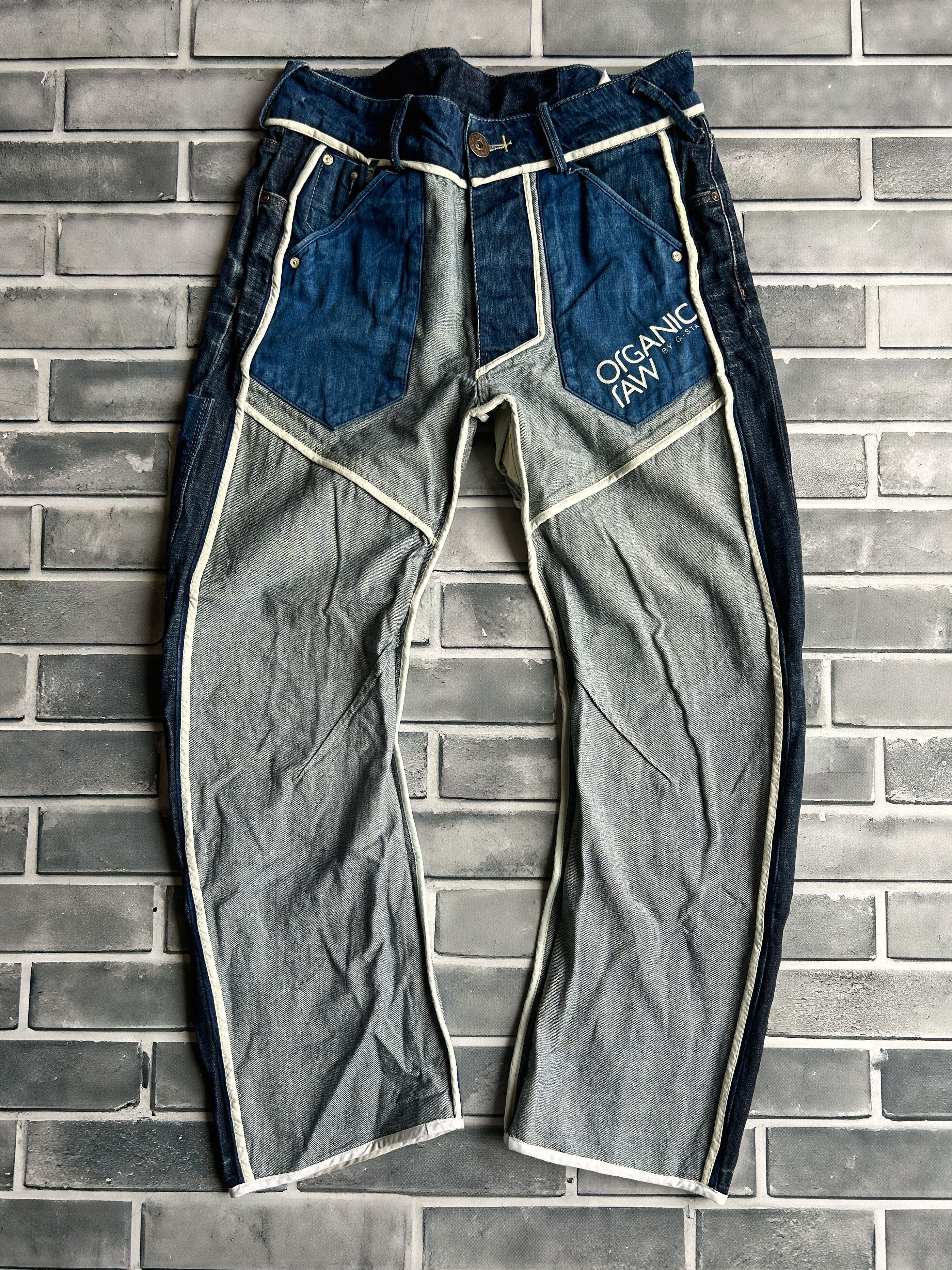 Vintage Vintage G-Star Balenciaga Style Bondage Cargo Pants Size US 32 / EU 48 - 3 Thumbnail