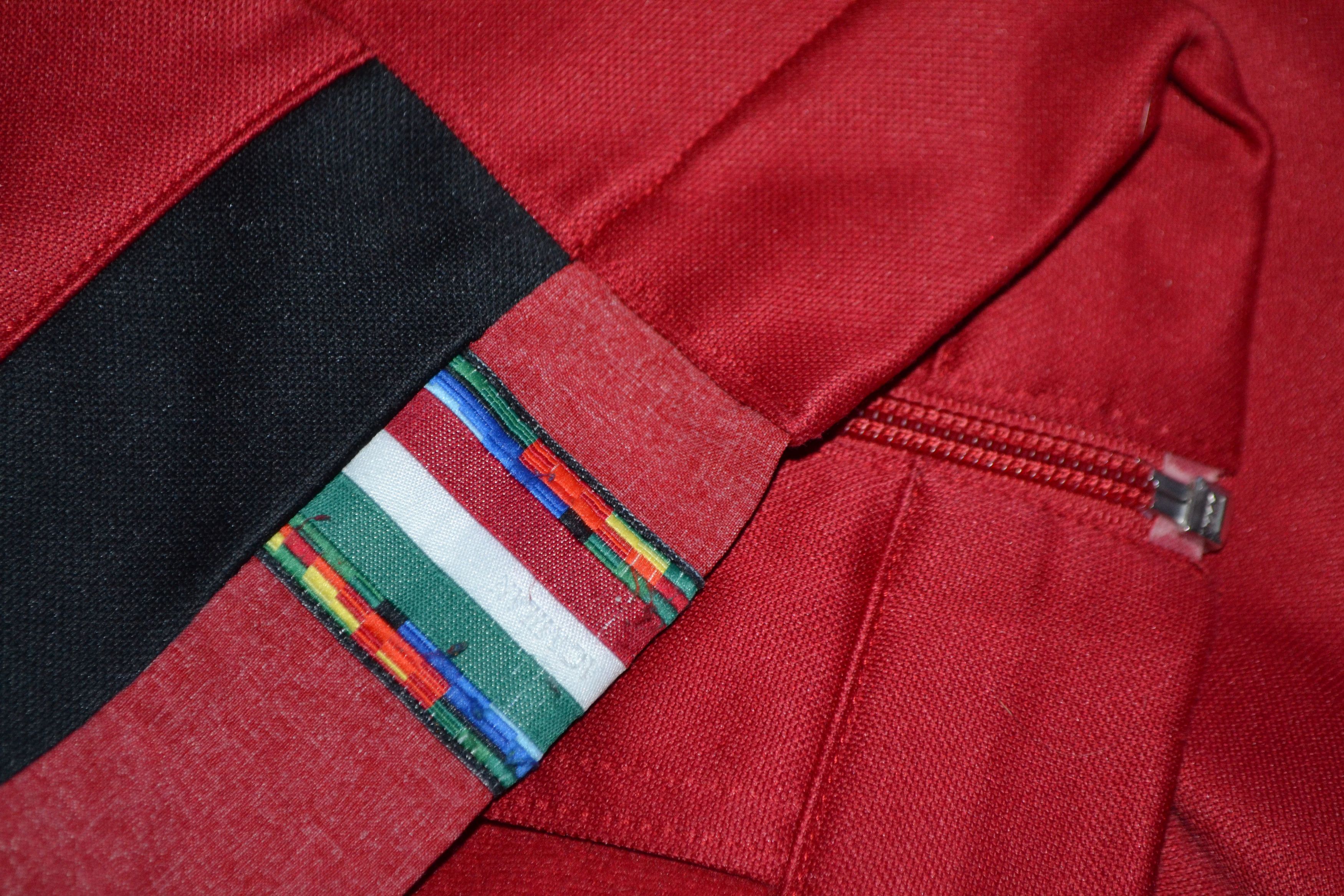 Adidas AC Milan Anthem Track Jacket 2015 Soccer 2016 Size US S / EU 44-46 / 1 - 7 Thumbnail