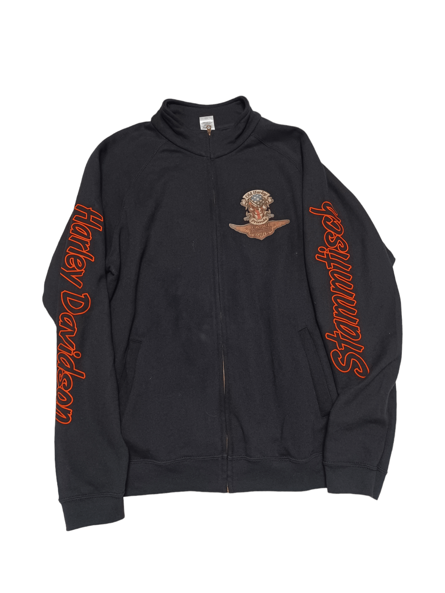 Fruit Of The Loom FRUIT OF THE LOOM HARLEY DAVIDSON VINTAGE ZIP HOODIE Size US XXL / EU 58 / 5 - 1 Thumbnail