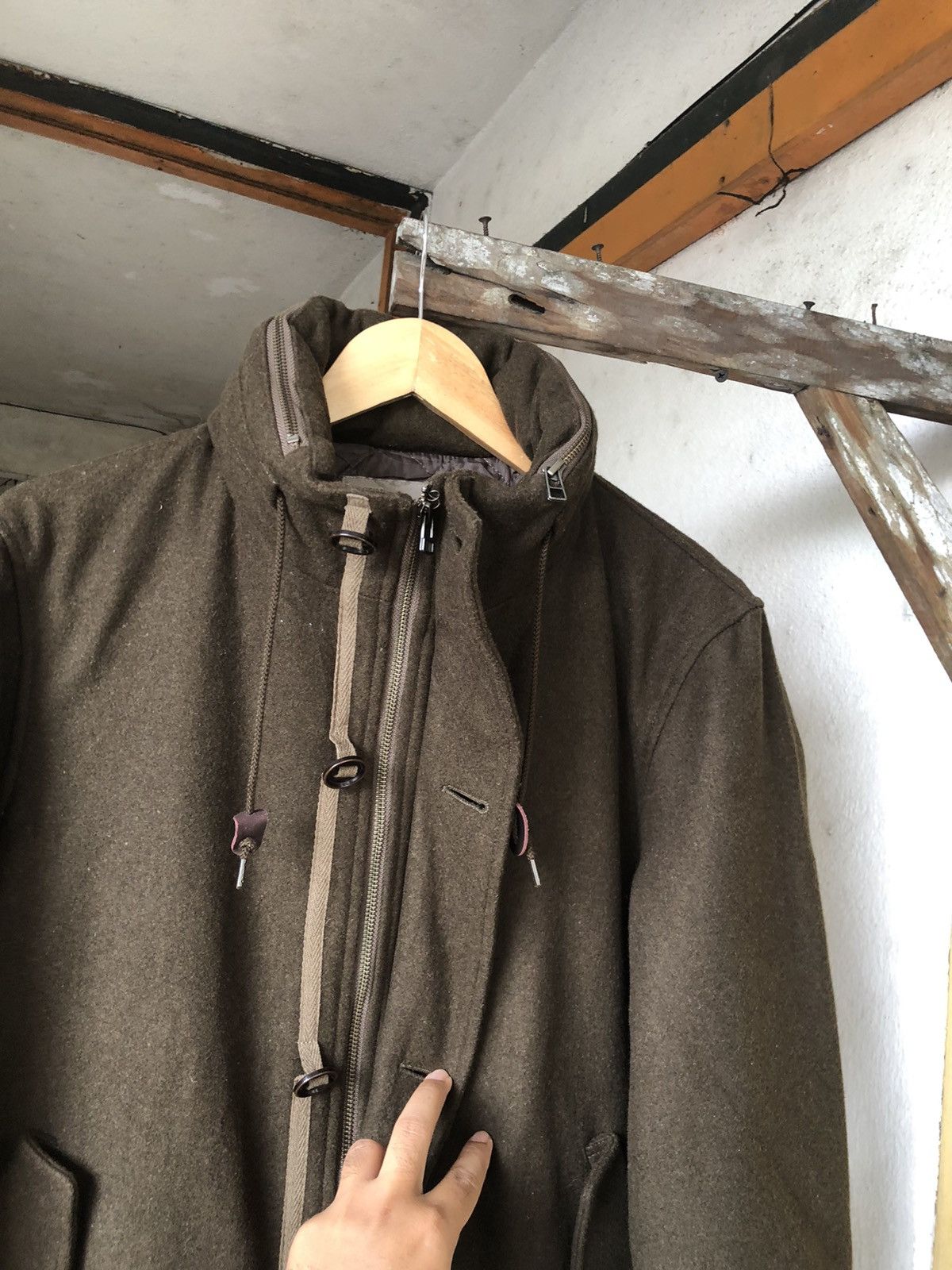 United Arrows United Arrows Wool Blend Winter Jacket Size US L / EU 52-54 / 3 - 15 Thumbnail