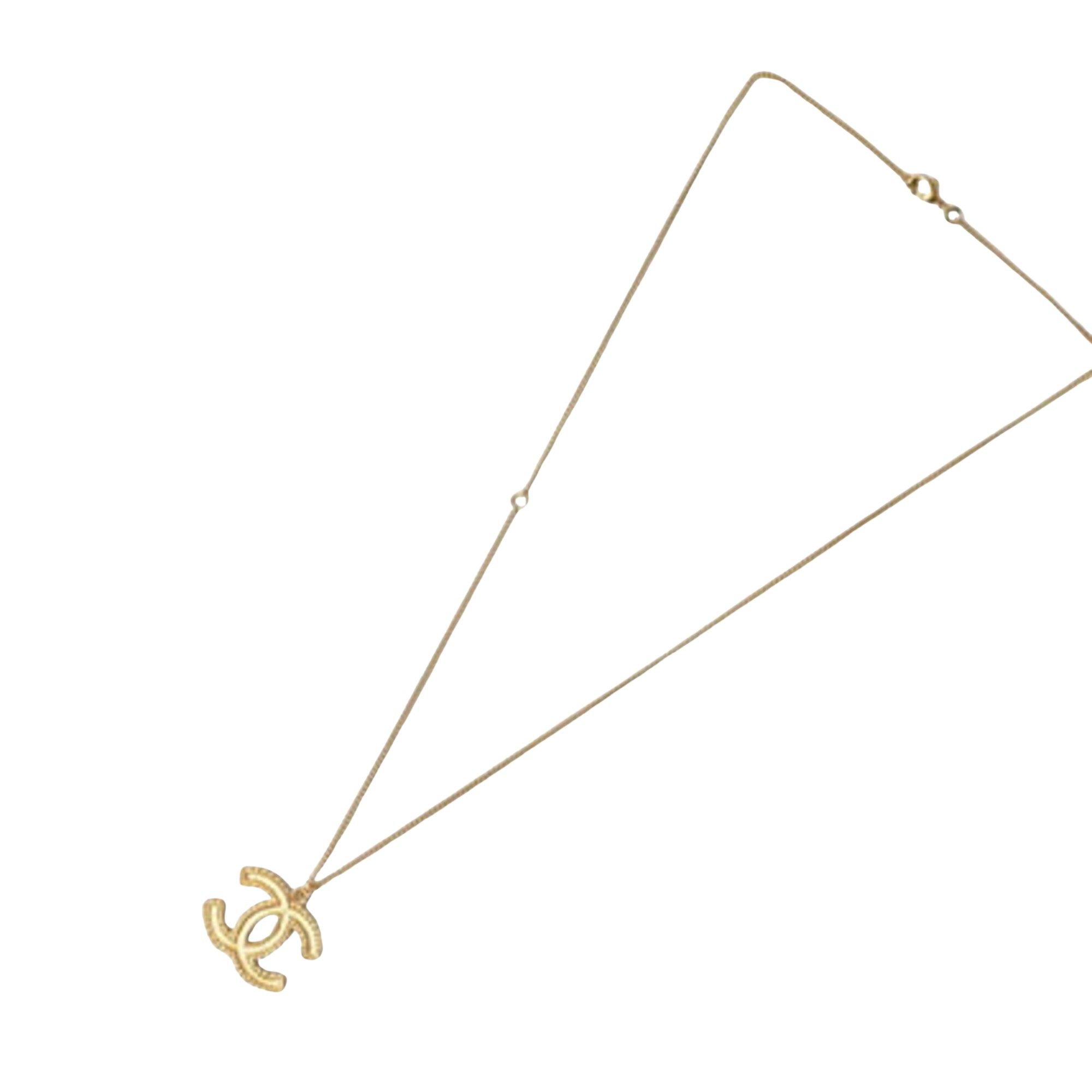 Chanel Chanel Coco Mark necklace Size ONE SIZE - 1 Thumbnail