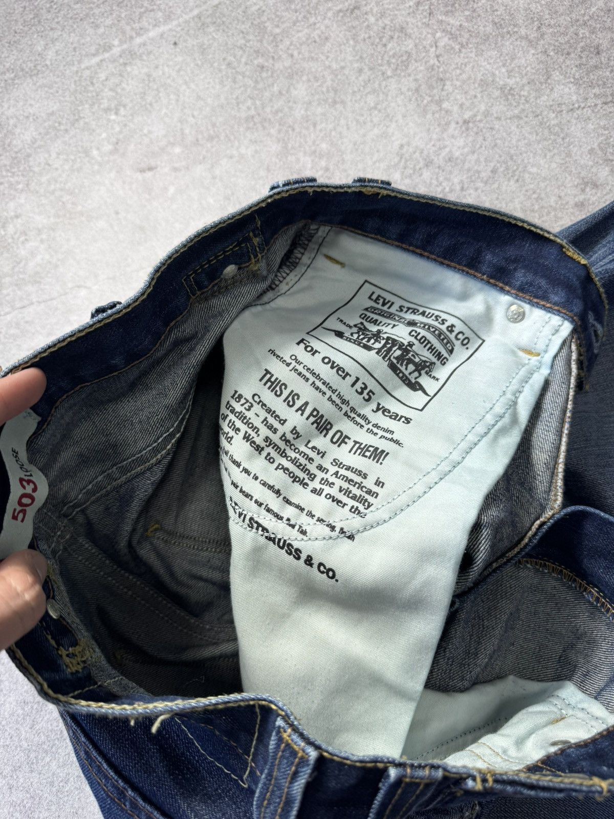 Levi's Vintage Archived Levis Engineered Buckle back Japan Hysteric Size US 30 / EU 46 - 10 Thumbnail