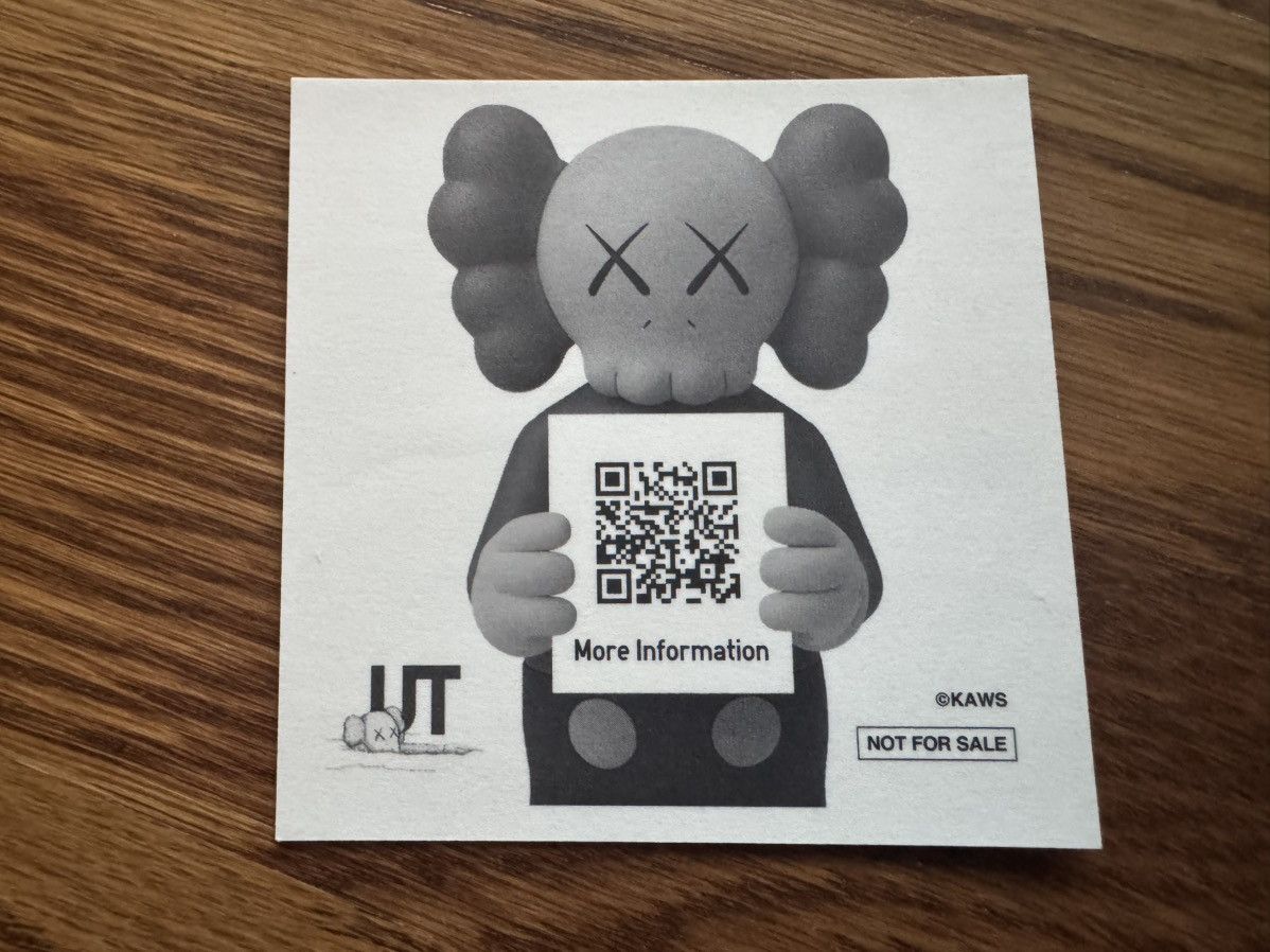 Kaws × Uniqlo 10 HIGH QUALITY Kaws Stickers Phaidon x Uniqlo Book LIMITED Size ONE SIZE - 10 Thumbnail