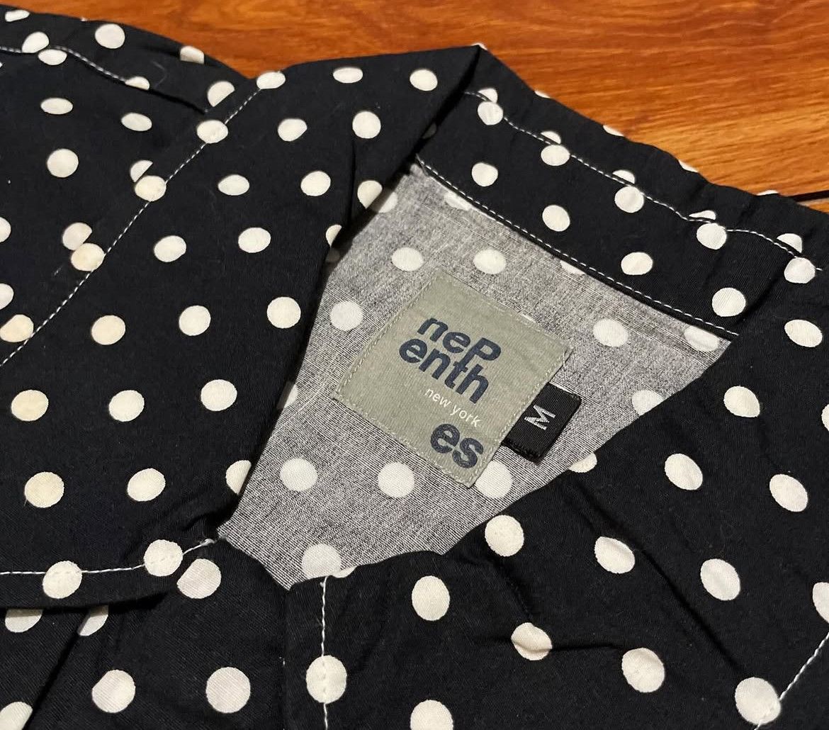 Nepenthes 2000s Nepenthes New York Polkadot Western Button Shirt Size US L / EU 52-54 / 3 - 5 Thumbnail