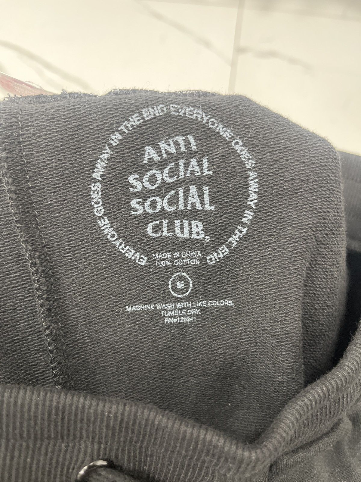 Anti Social Social Club Anti Social Social Club Nebula Shorts "Black" Size US 32 / EU 48 - 3 Thumbnail