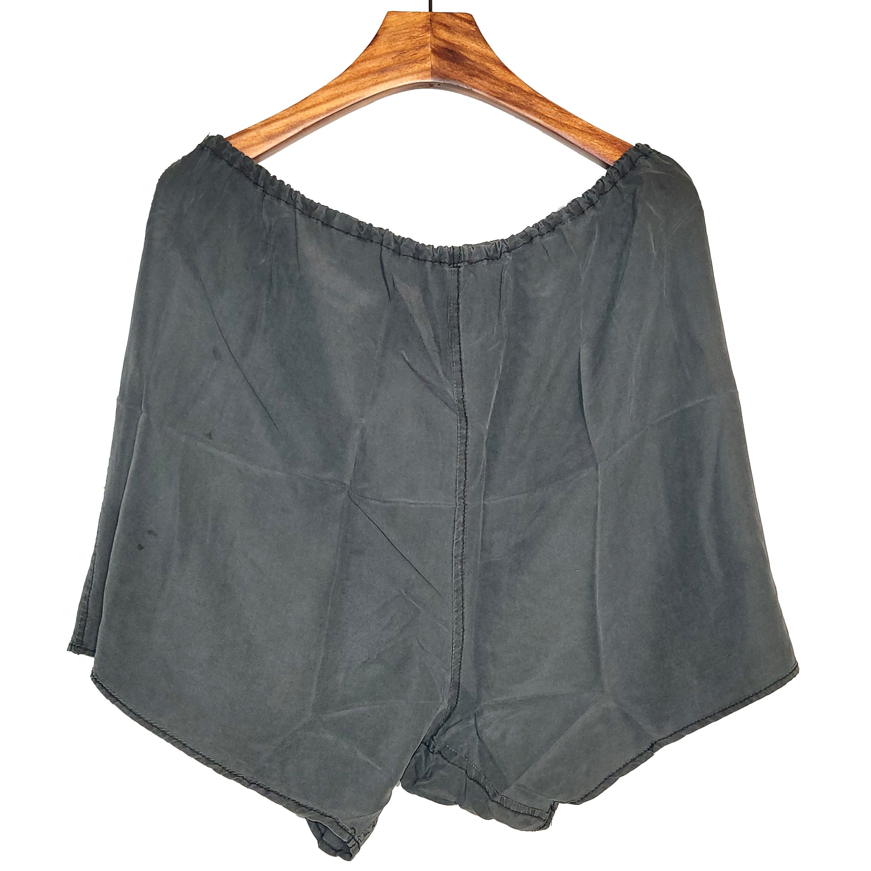 Other Women's 100% Silk Size L Bottom Short Pants SAH356 Size 22" - 1 Thumbnail
