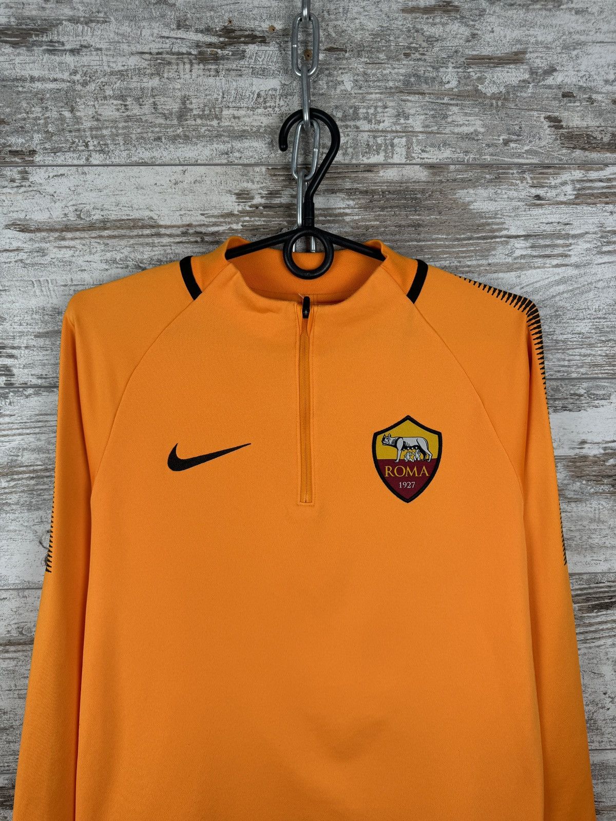 Nike Mens Vintage Nike AS Roma training soccer jersey T-shirt y2k Size US S / EU 44-46 / 1 - 2 Thumbnail